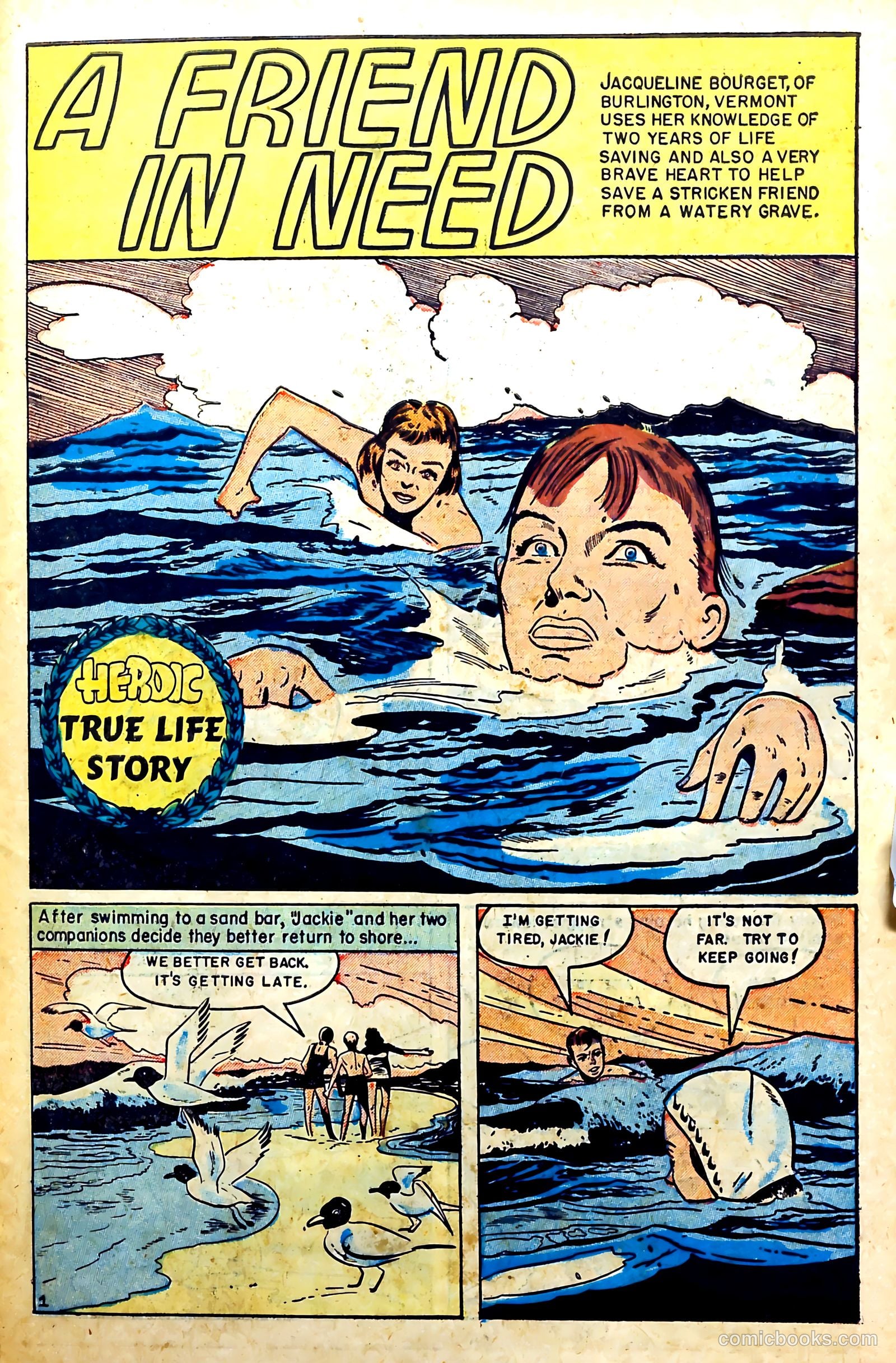 New Heroic Comics #84 (1953) — page 27 of 36