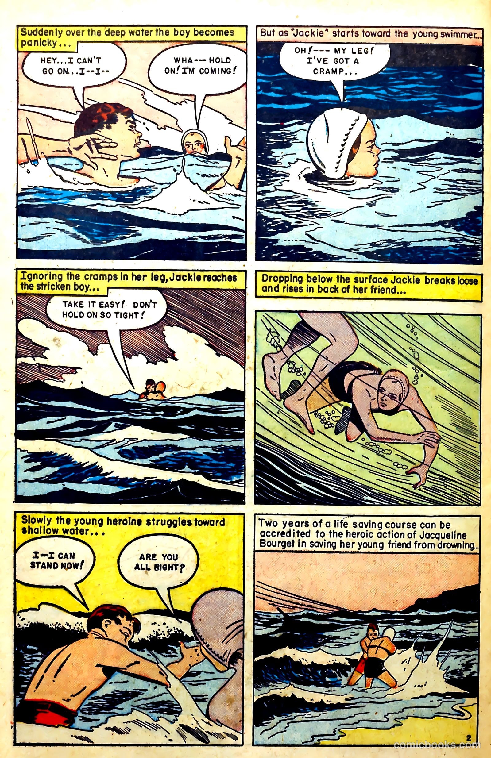 New Heroic Comics #84 (1953) — page 28 of 36