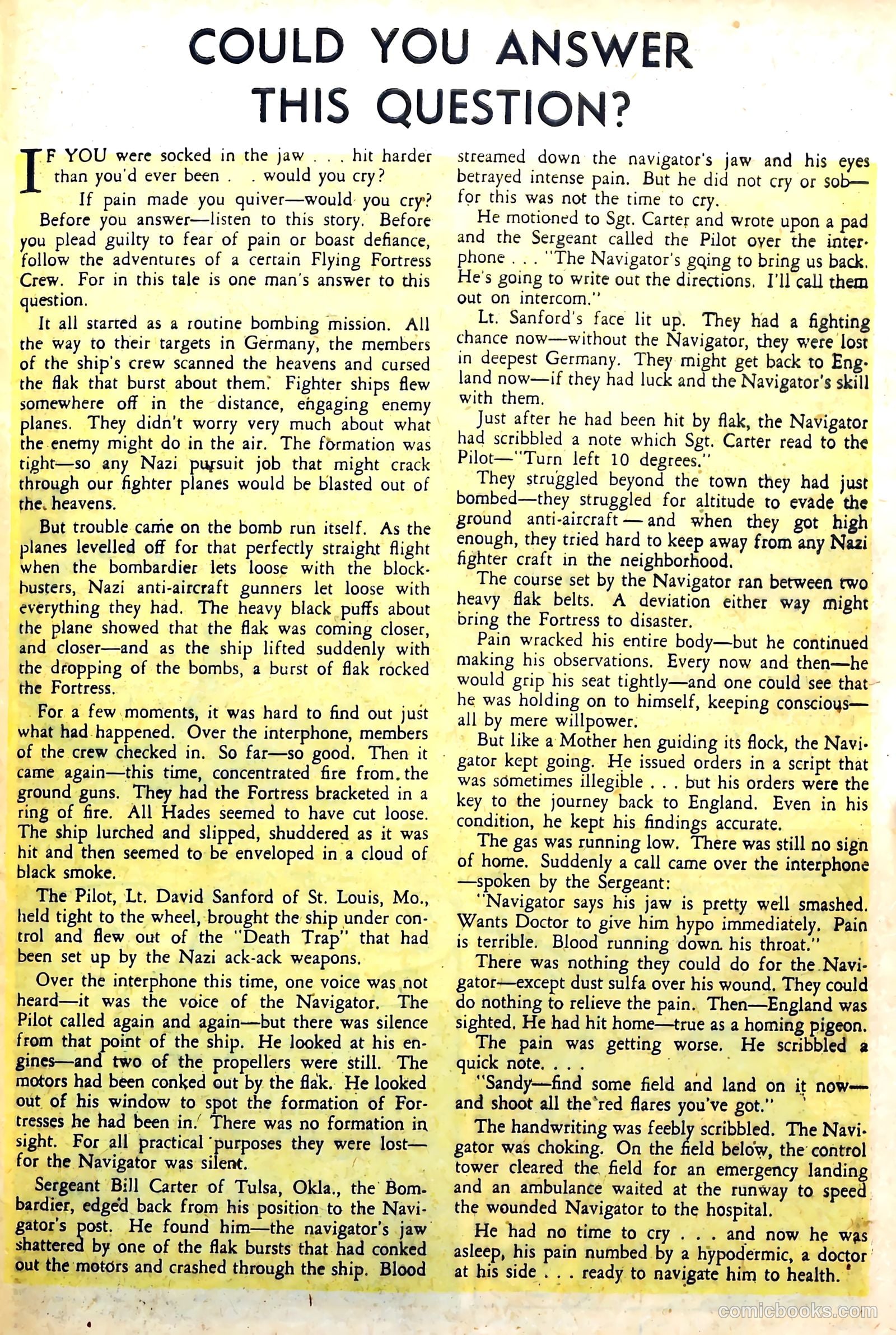 New Heroic Comics #84 (1953) — page 29 of 36
