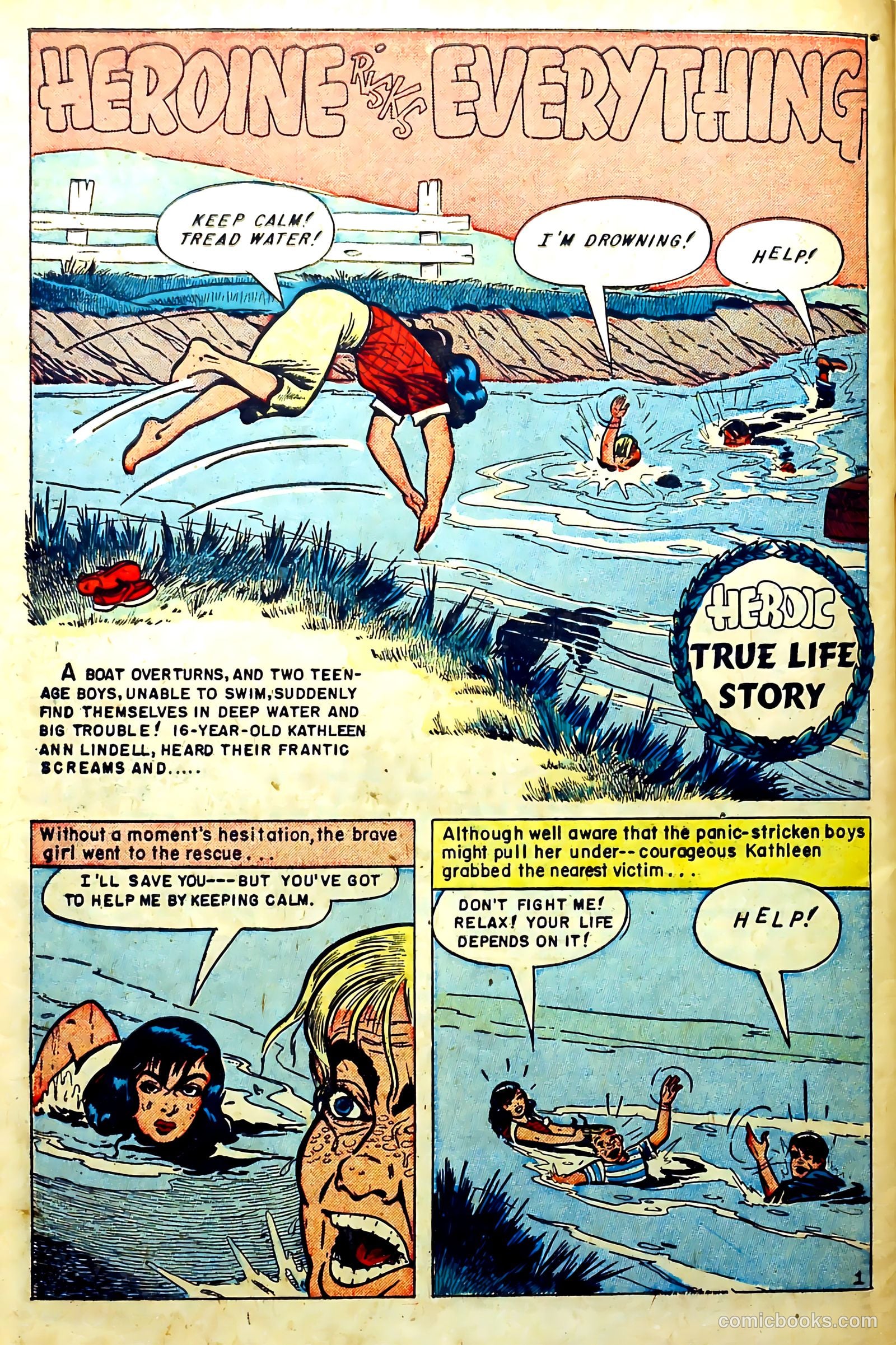 New Heroic Comics #84 (1953) — page 30 of 36