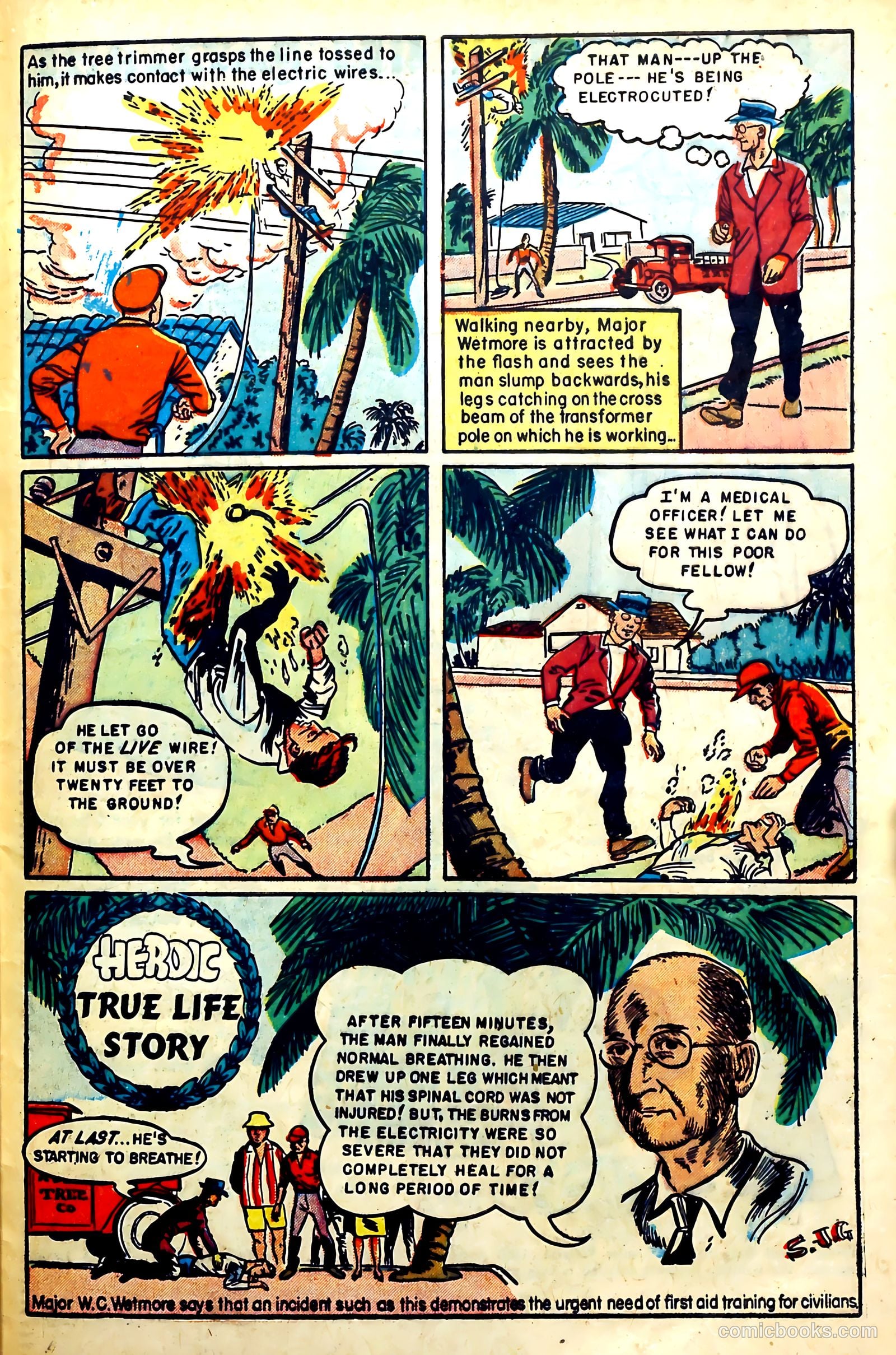 New Heroic Comics #84 (1953) — page 33 of 36