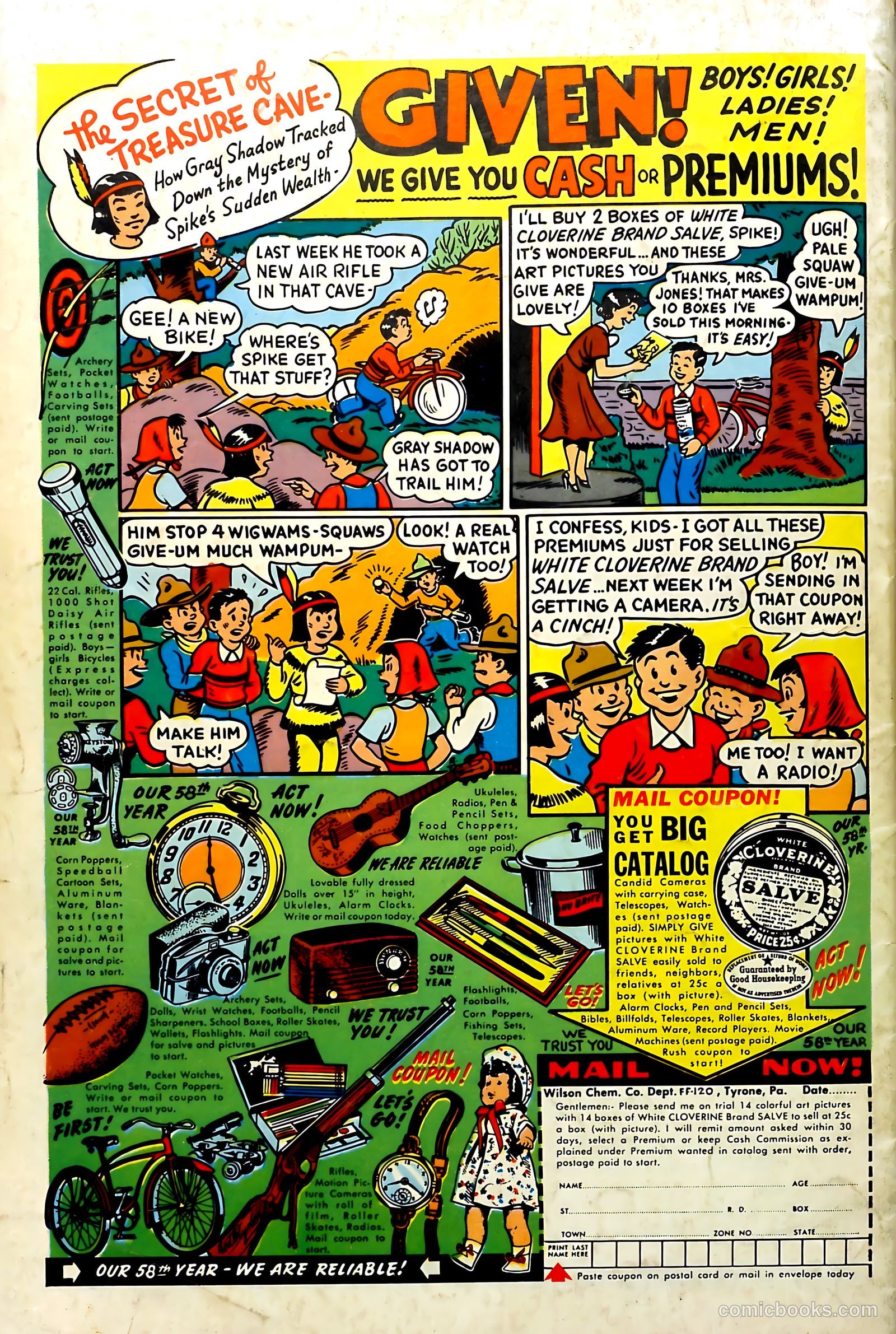 New Heroic Comics #84 (1953) — page 36 of 36
