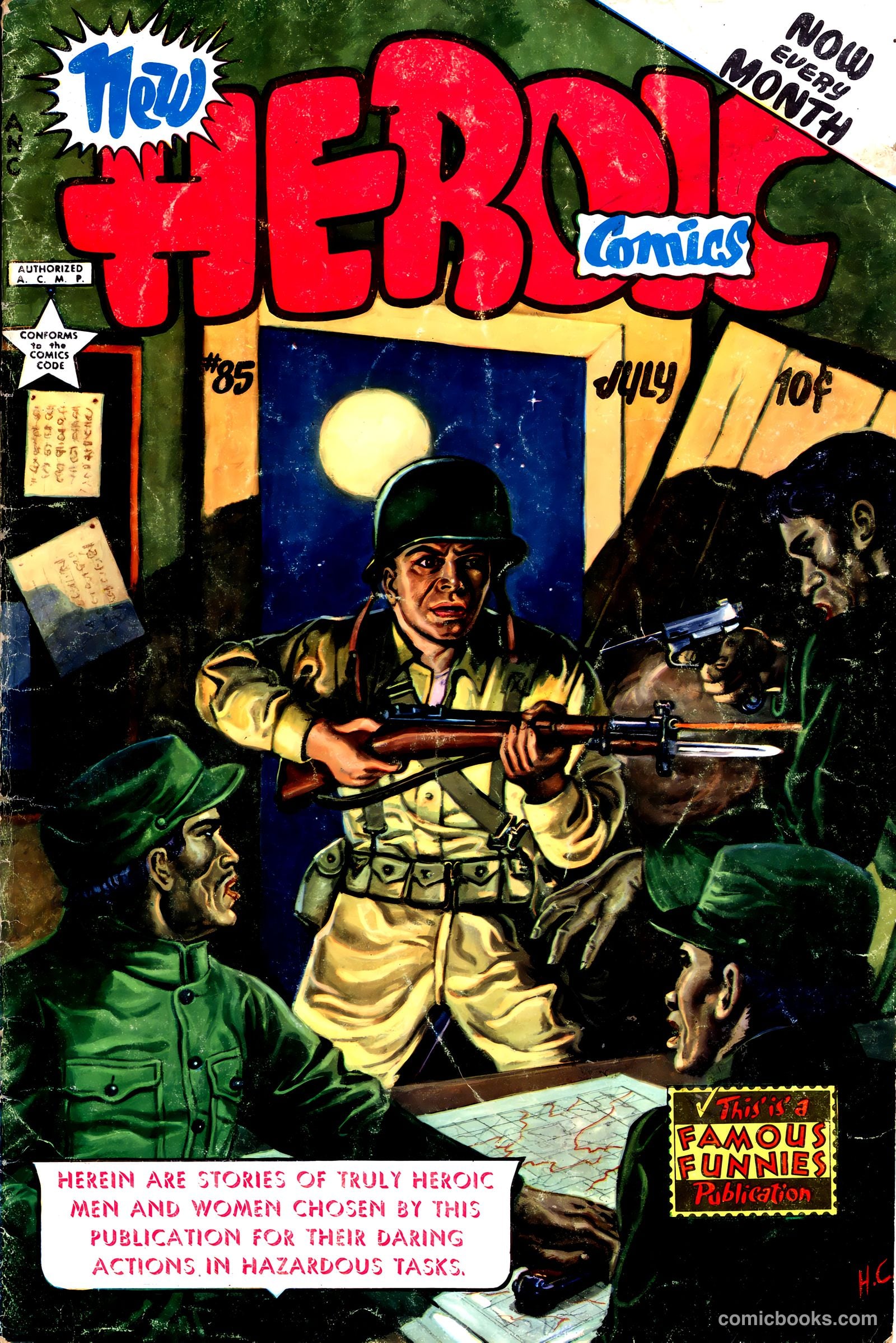 New Heroic Comics #85