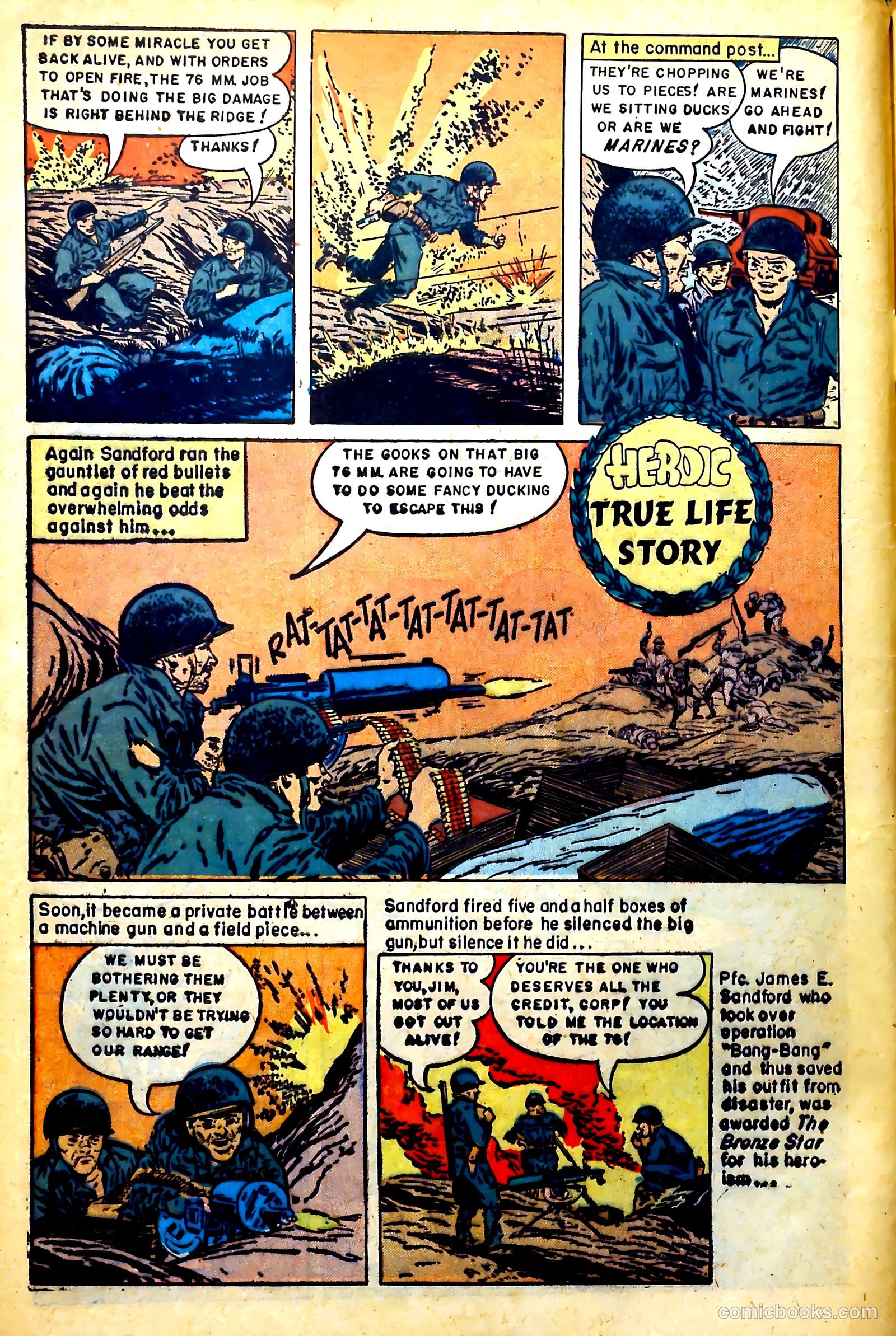 New Heroic Comics #85 (1953) — page 4 of 37