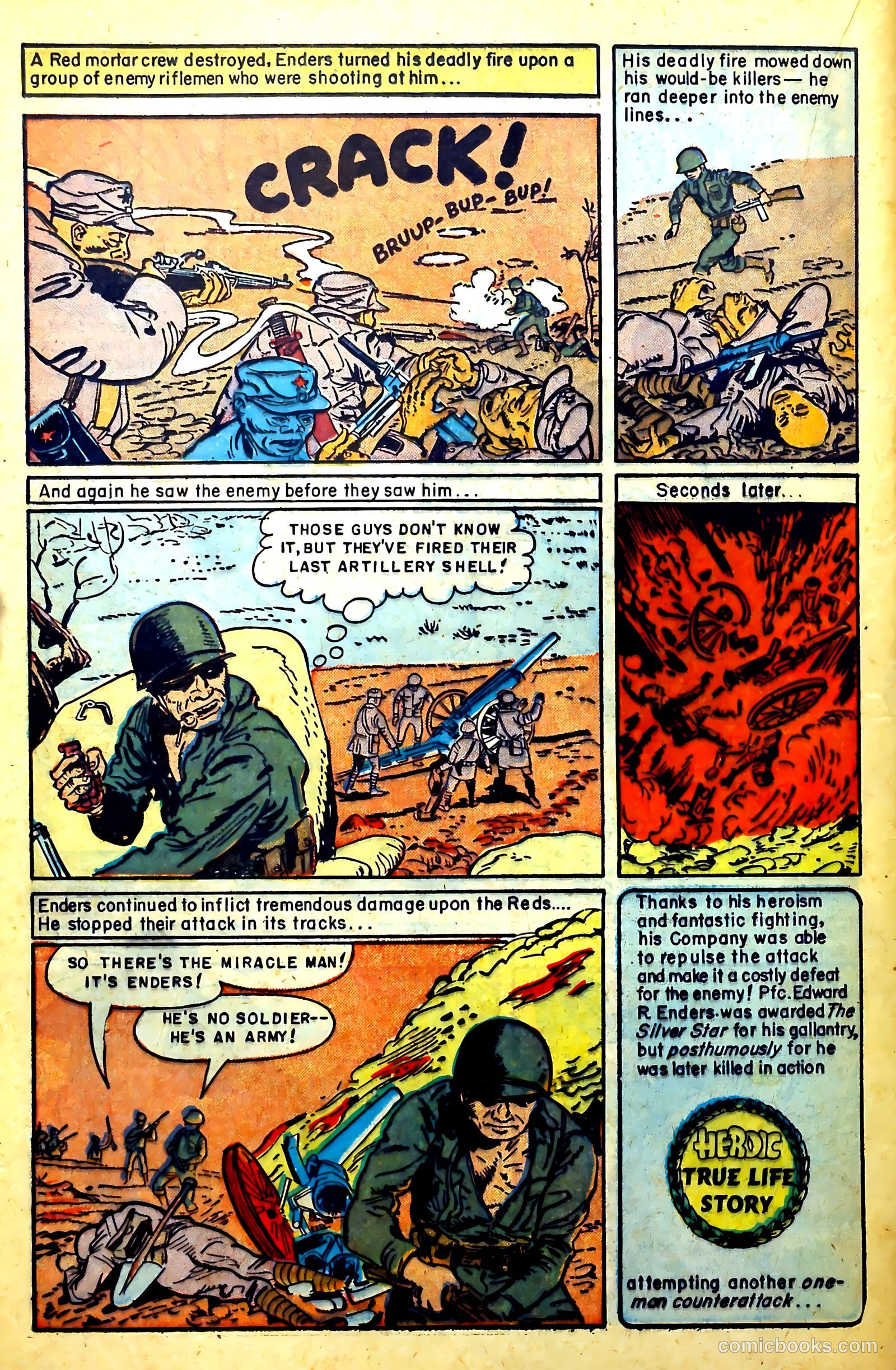 New Heroic Comics #85 (1953) — page 16 of 37
