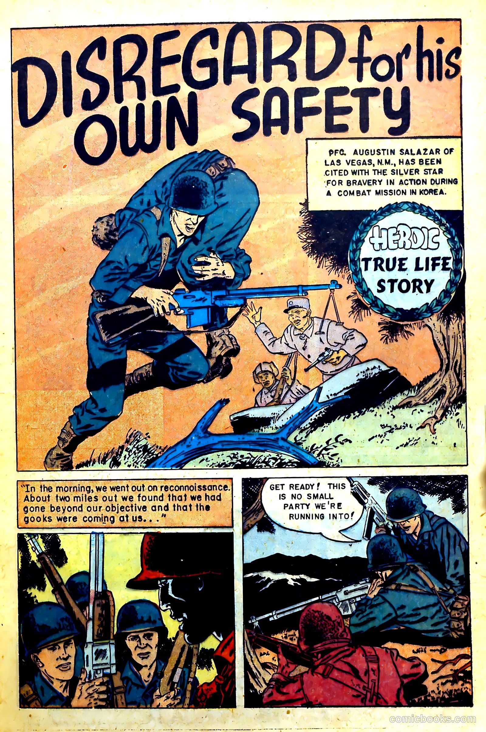 New Heroic Comics #85 (1953) — page 17 of 37