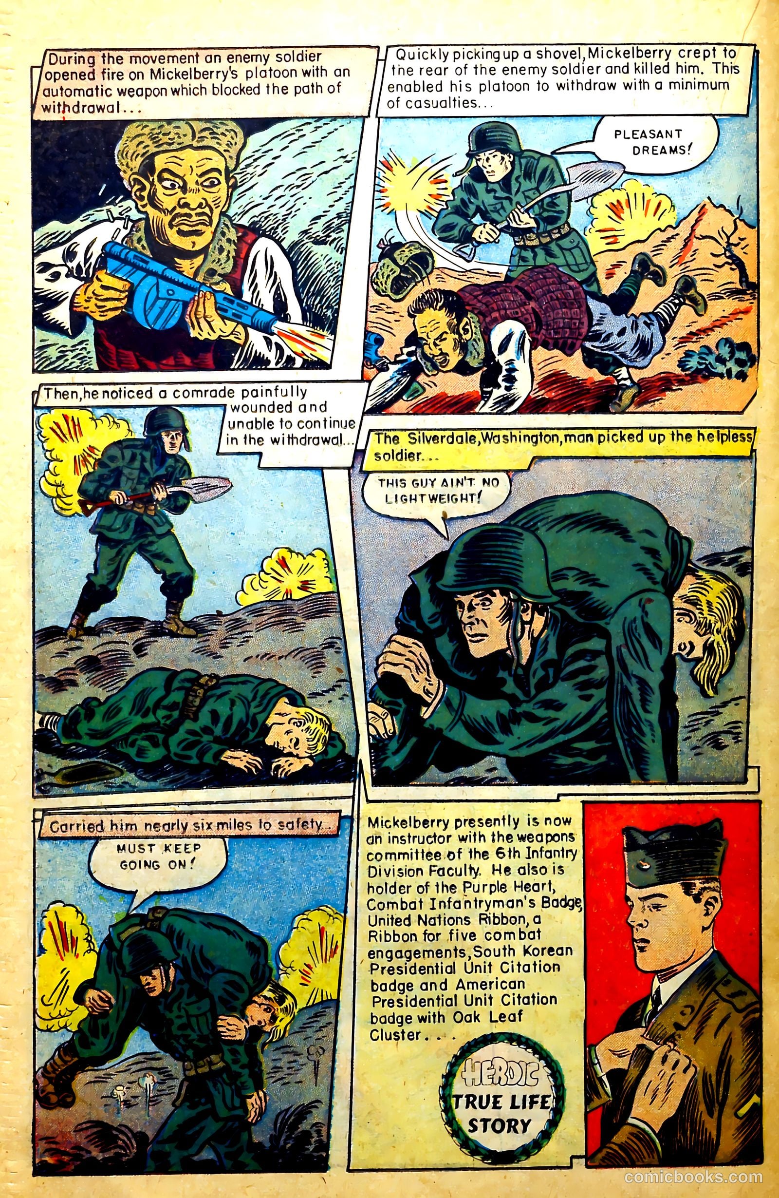 New Heroic Comics #85 (1953) — page 22 of 37