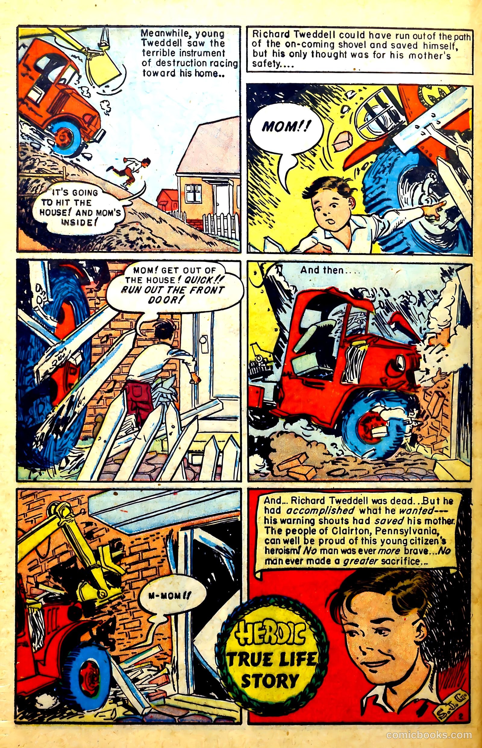 New Heroic Comics #85 (1953) — page 28 of 37