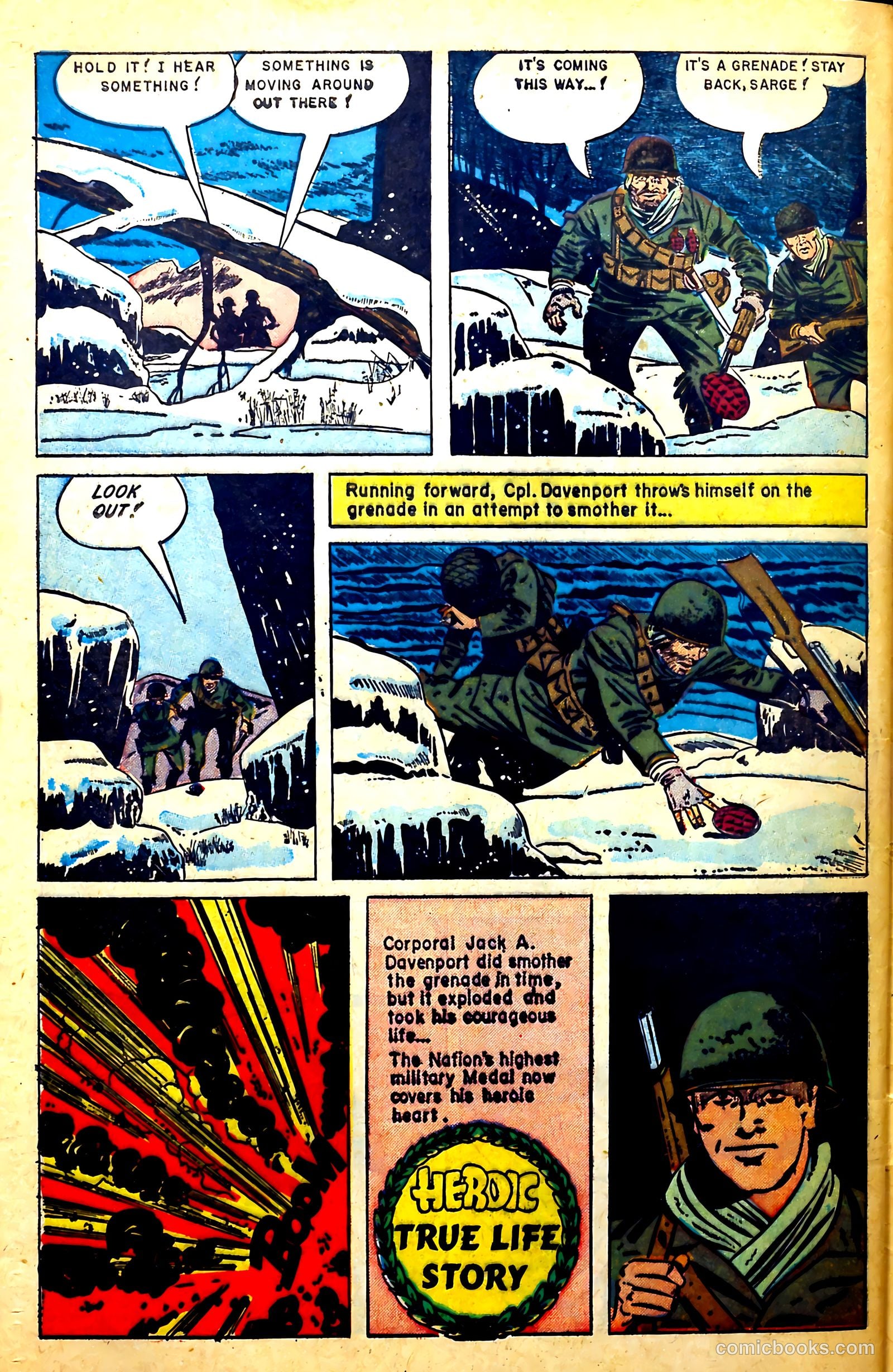 New Heroic Comics #85 (1953) — page 32 of 37