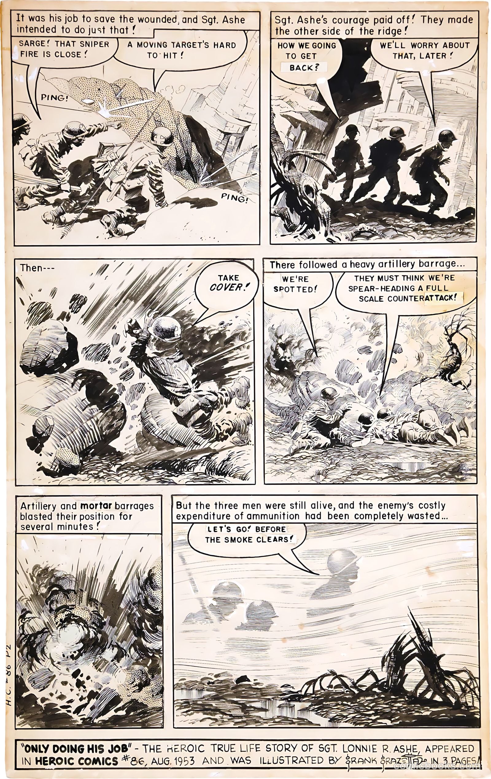 New Heroic Comics #86 (1953) — page 4 of 37