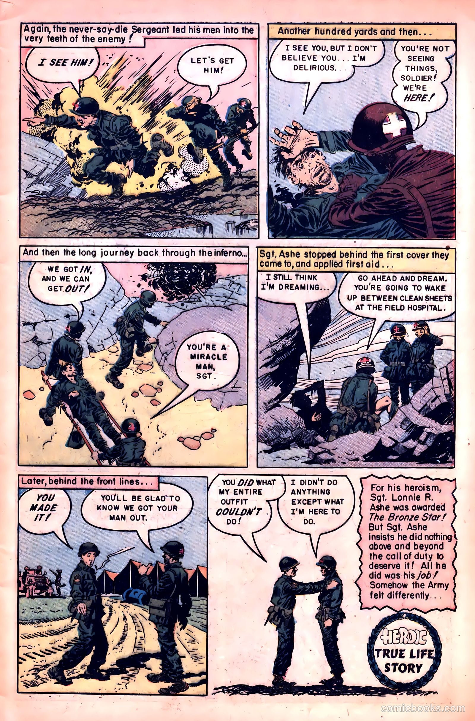 New Heroic Comics #86 (1953) — page 6 of 37
