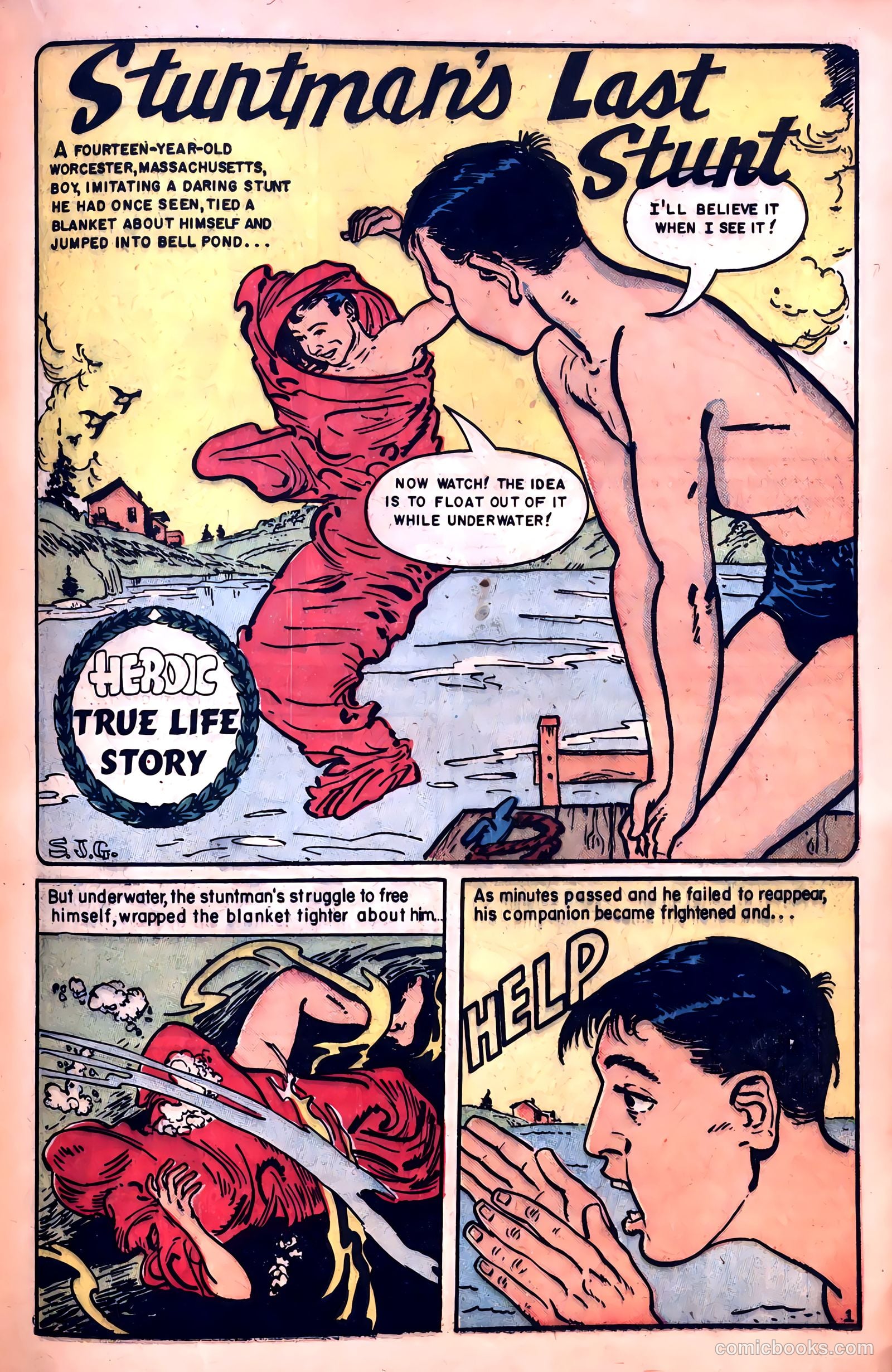 New Heroic Comics #86 (1953) — page 22 of 37
