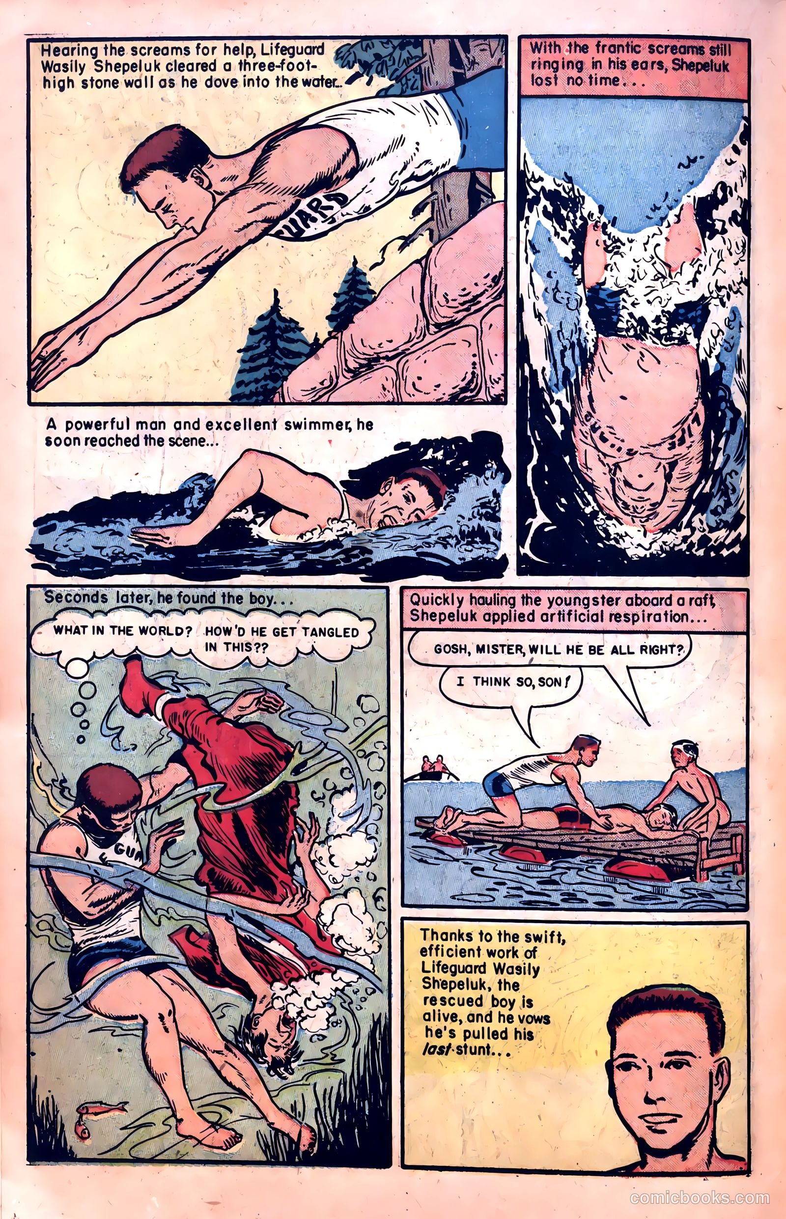 New Heroic Comics #86 (1953) — page 23 of 37