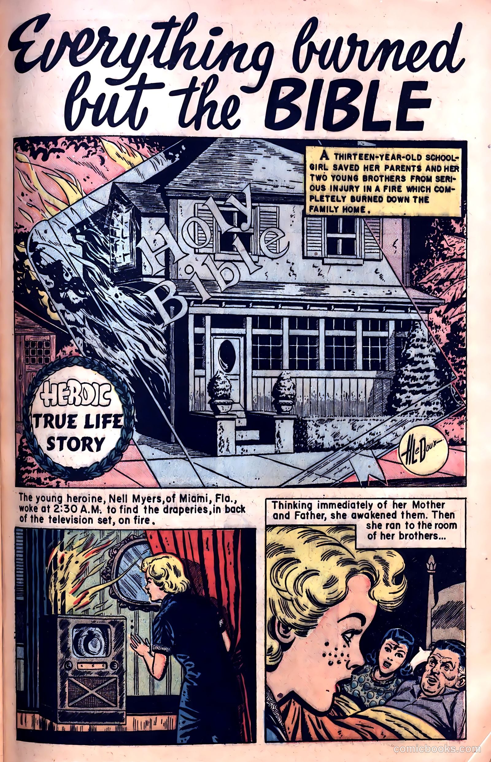 New Heroic Comics #86 (1953) — page 30 of 37