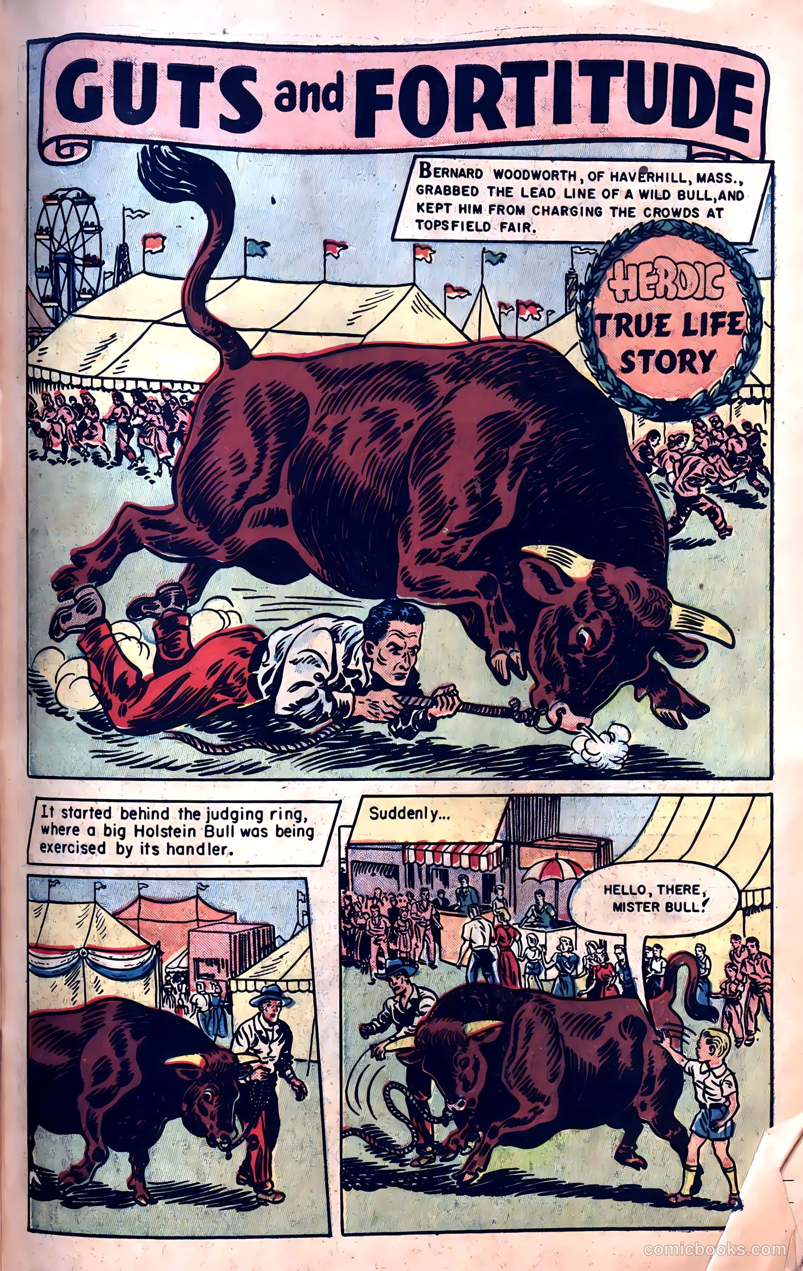 New Heroic Comics #86 (1953) — page 32 of 37