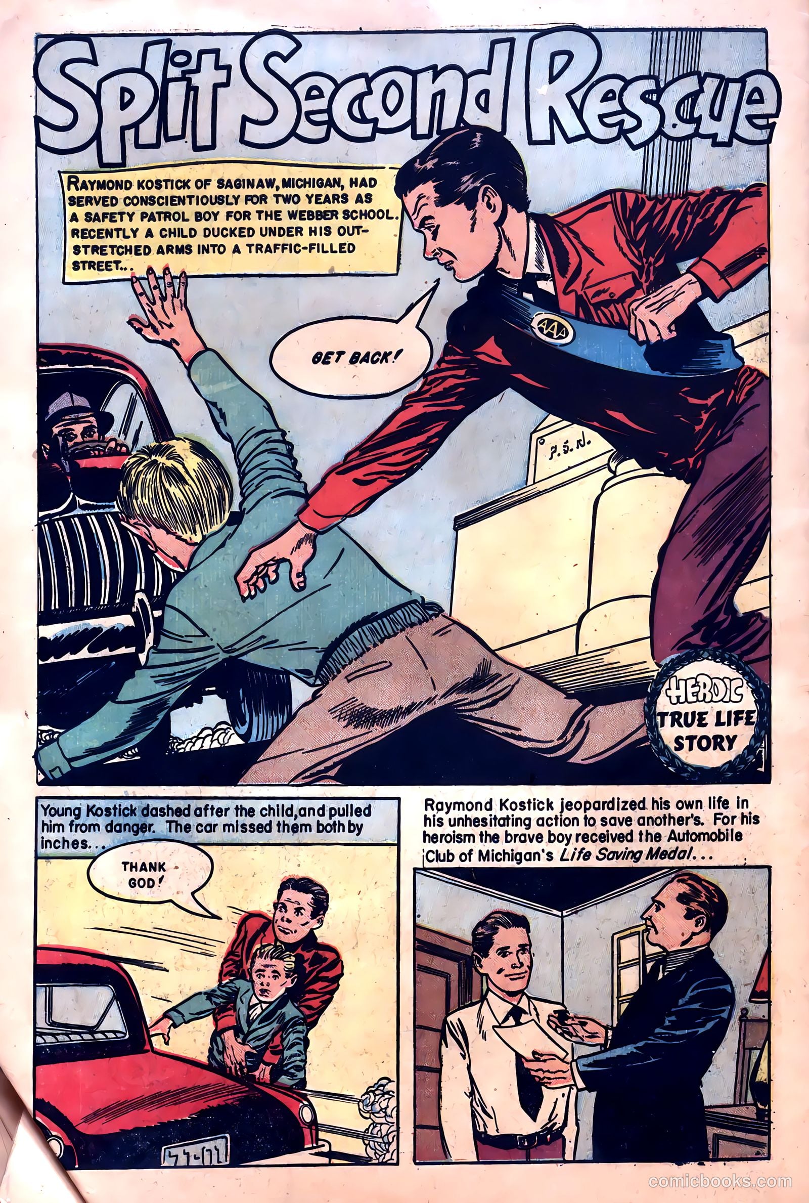 New Heroic Comics #86 (1953) — page 35 of 37