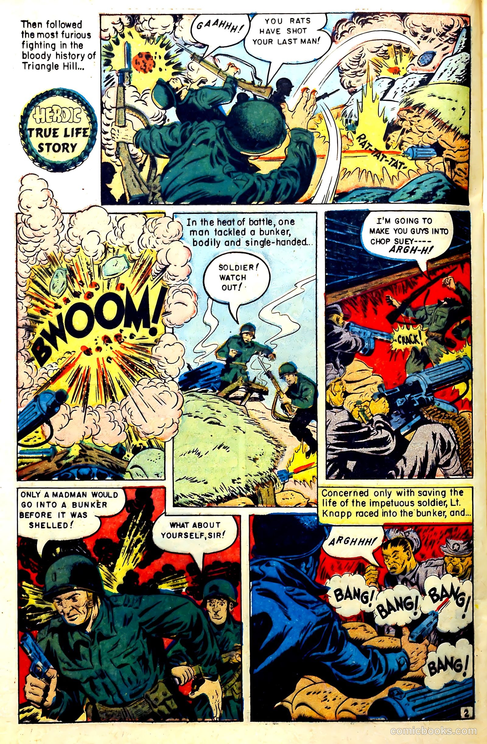 New Heroic Comics #87 (1953) — page 20 of 36