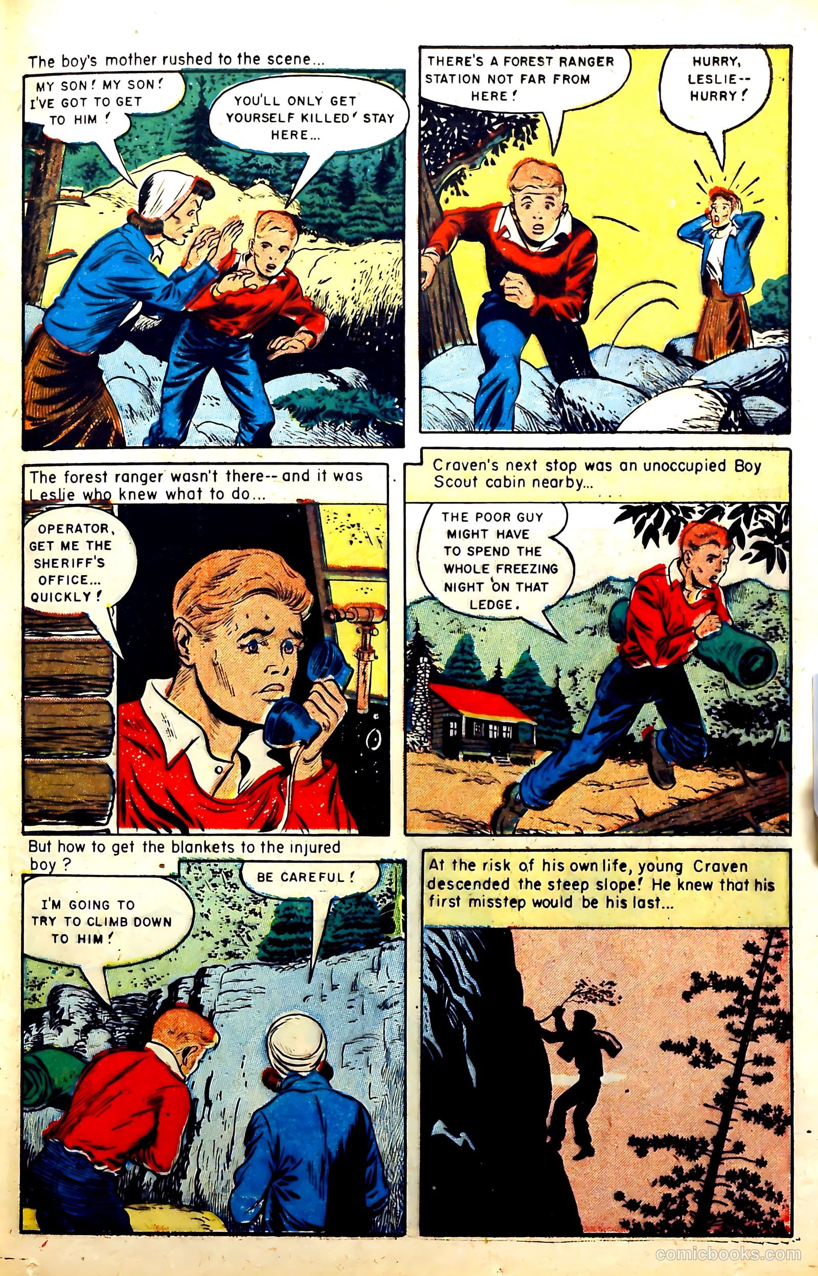 New Heroic Comics #87 (1953) — page 25 of 36