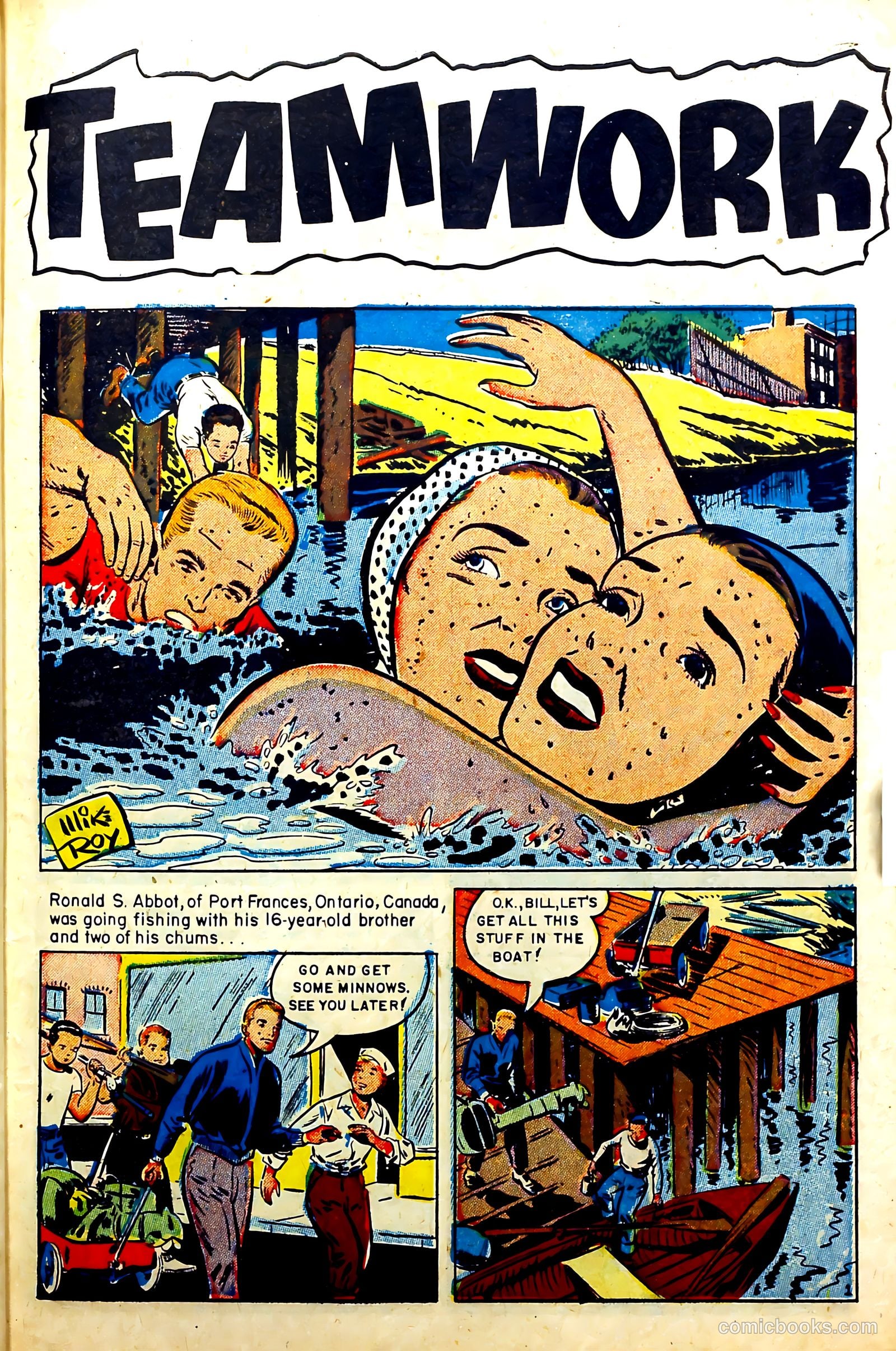 New Heroic Comics #87 (1953) — page 27 of 36