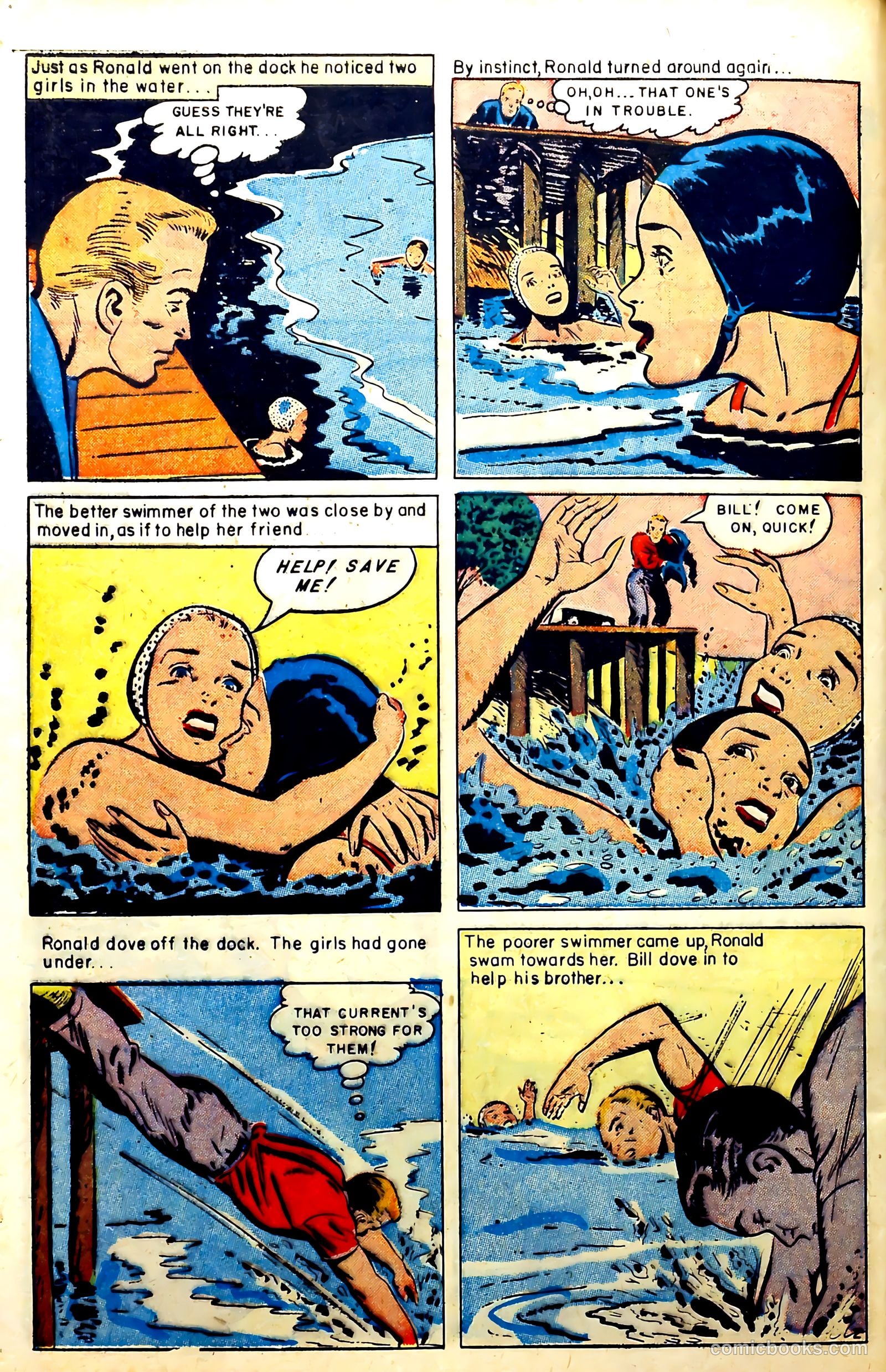 New Heroic Comics #87 (1953) — page 28 of 36
