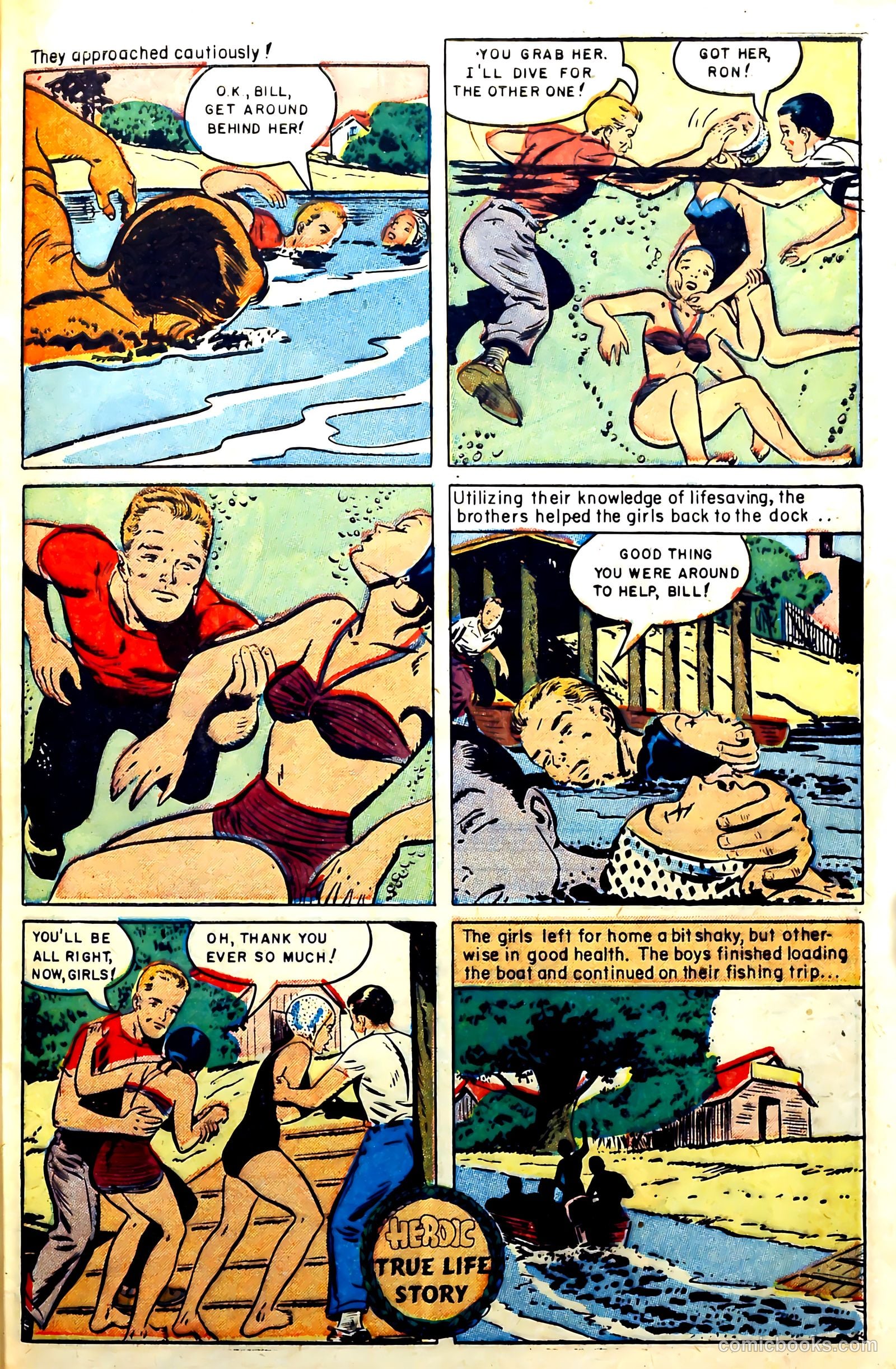 New Heroic Comics #87 (1953) — page 29 of 36
