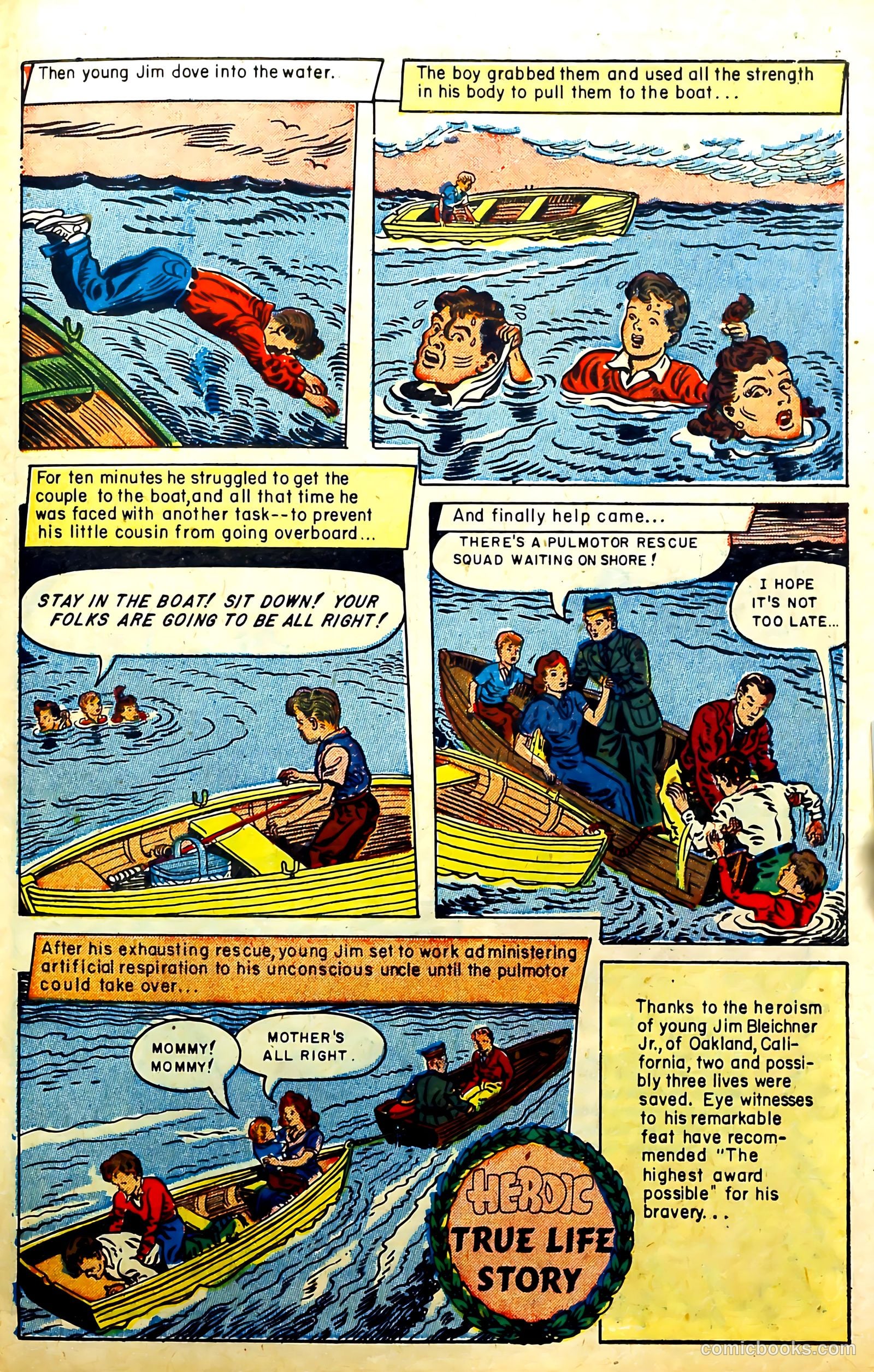 New Heroic Comics #87 (1953) — page 31 of 36