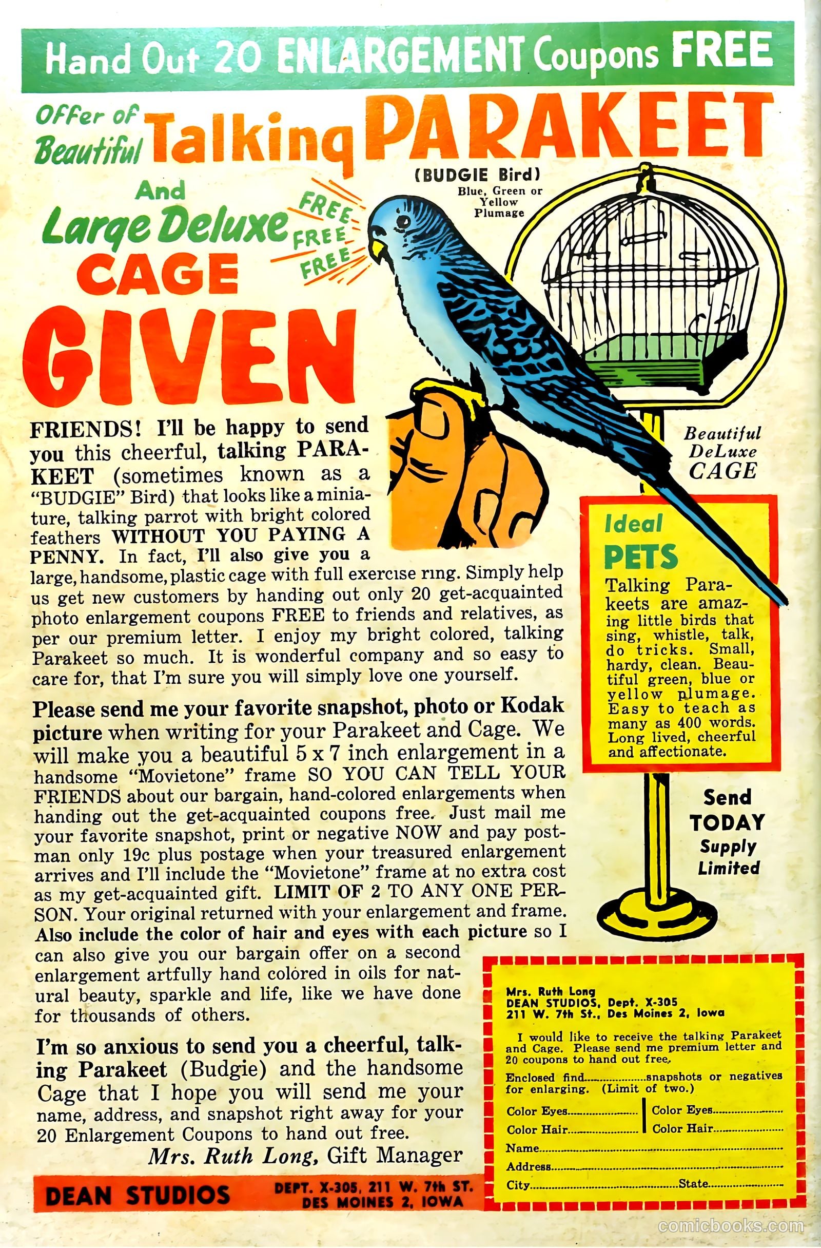 New Heroic Comics #87 (1953) — page 36 of 36