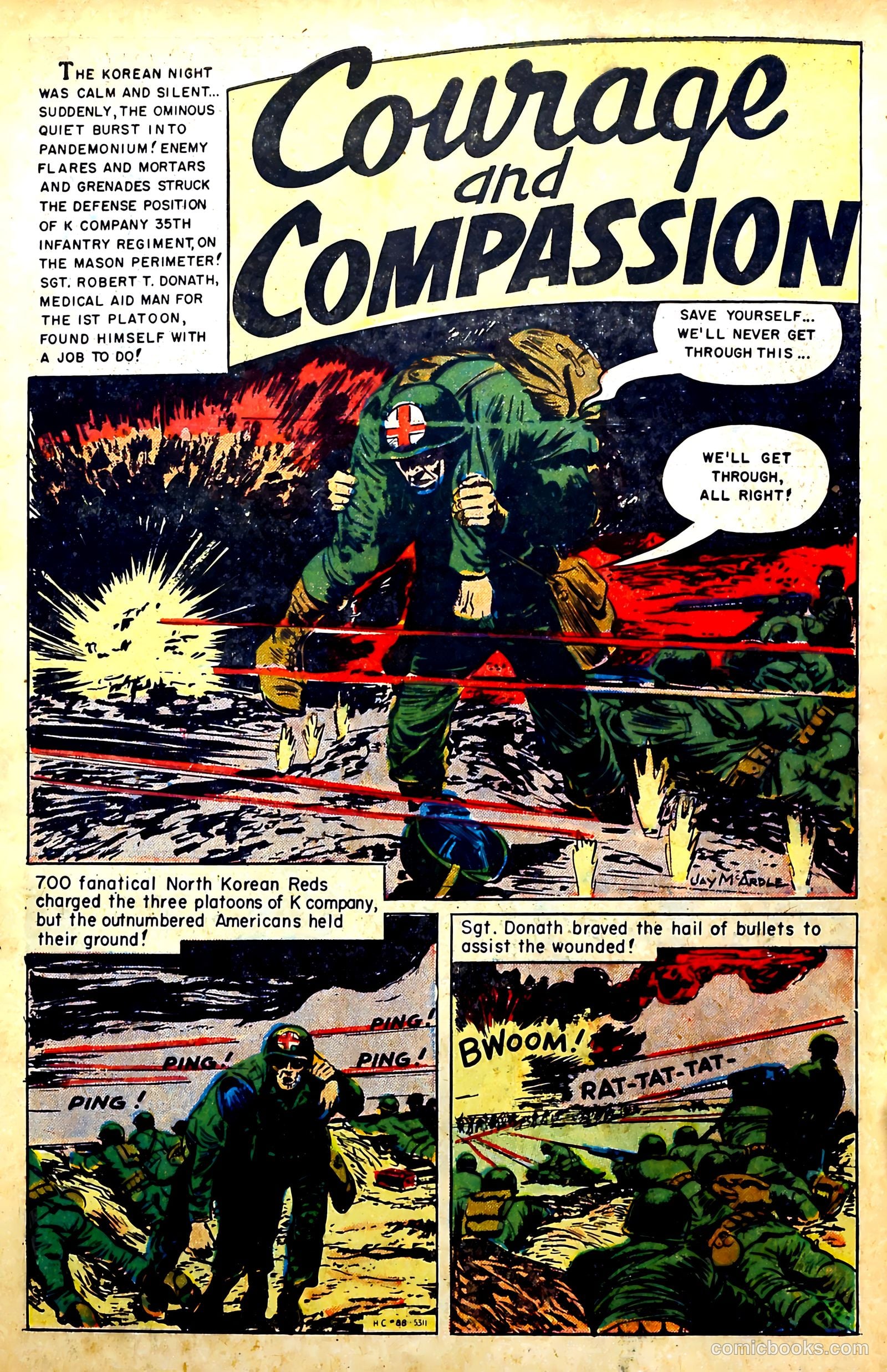 New Heroic Comics #88 (1953) — page 3 of 36