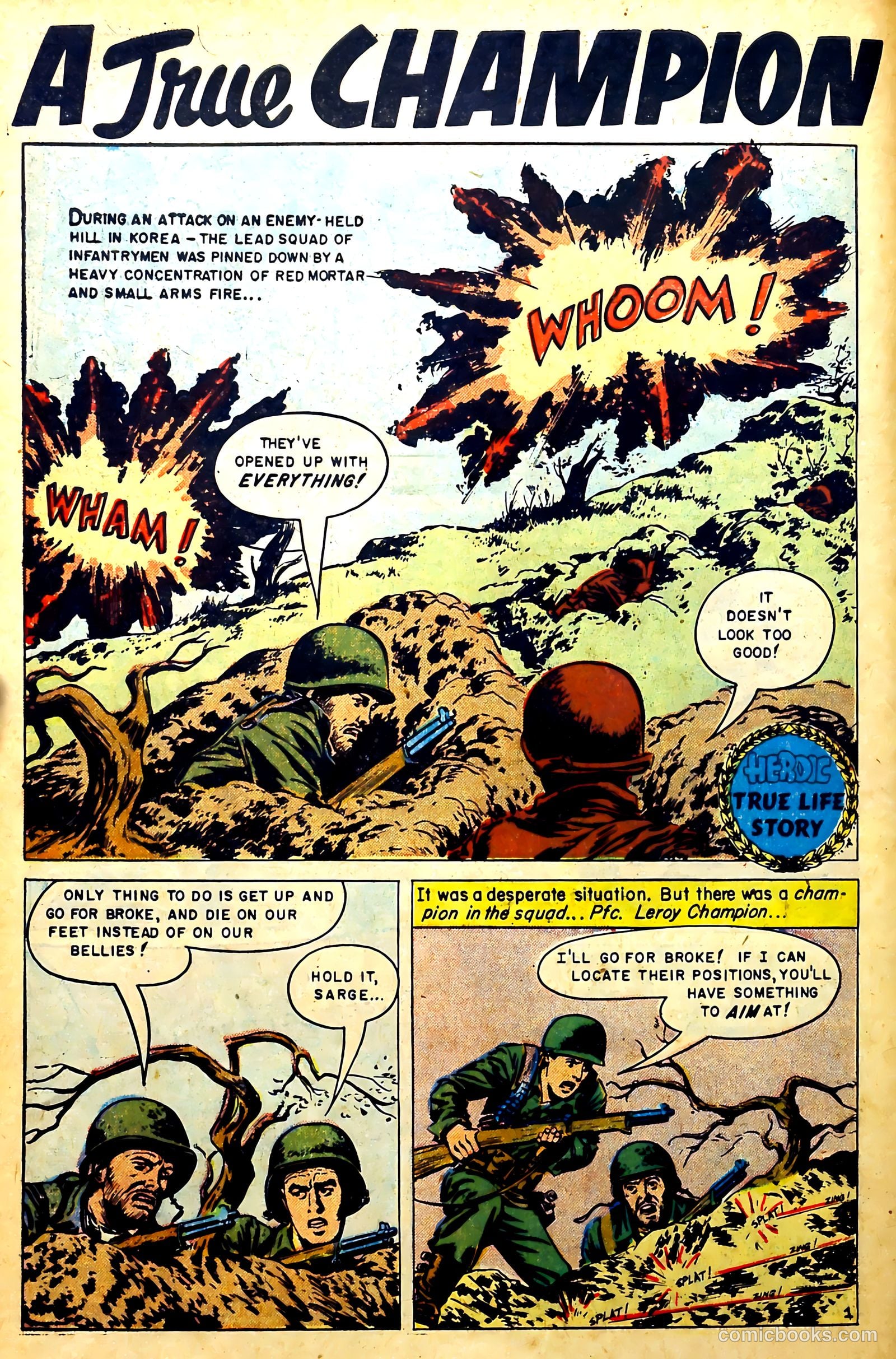 New Heroic Comics #88 (1953) — page 6 of 36