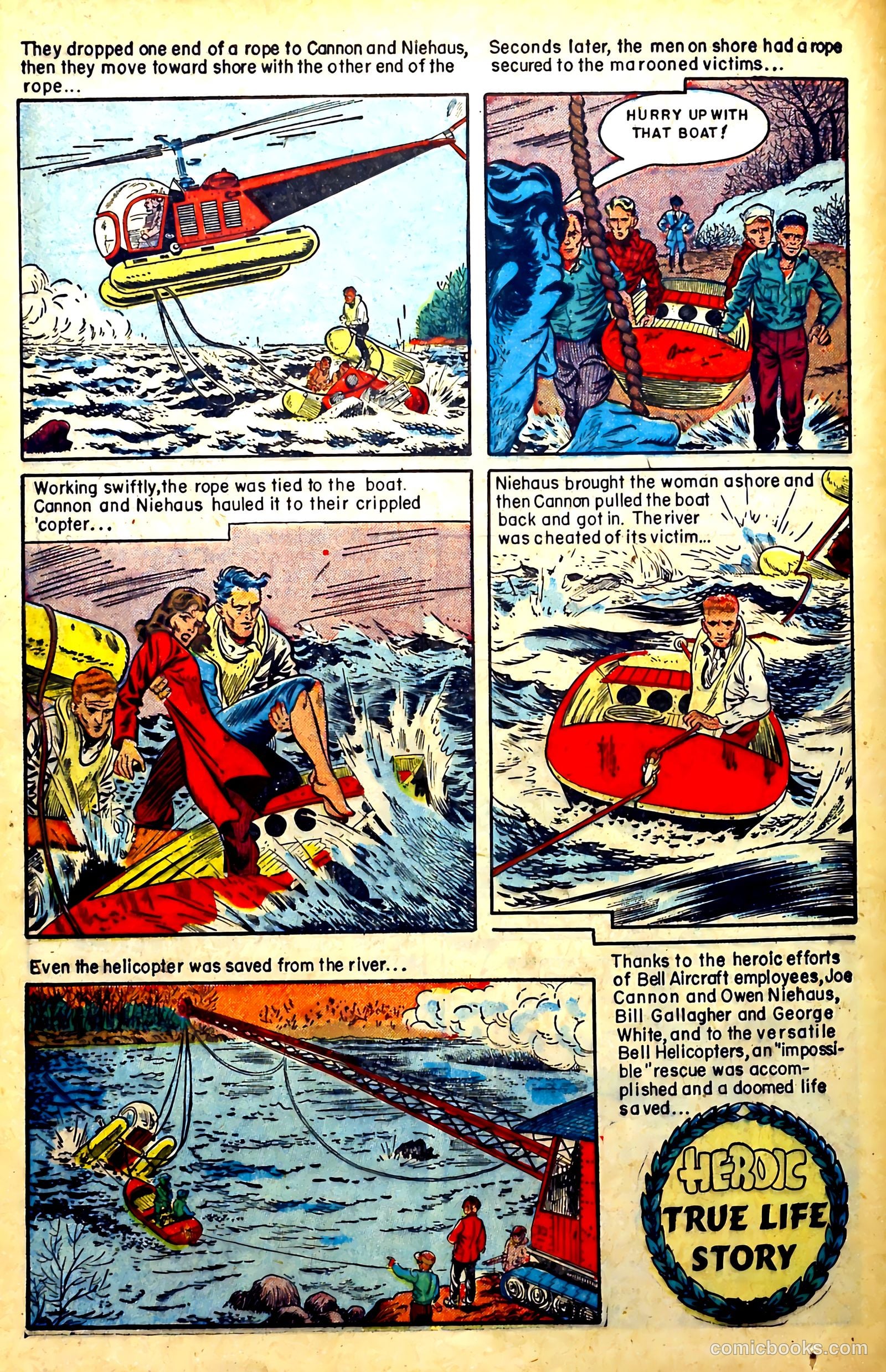 New Heroic Comics #88 (1953) — page 16 of 36