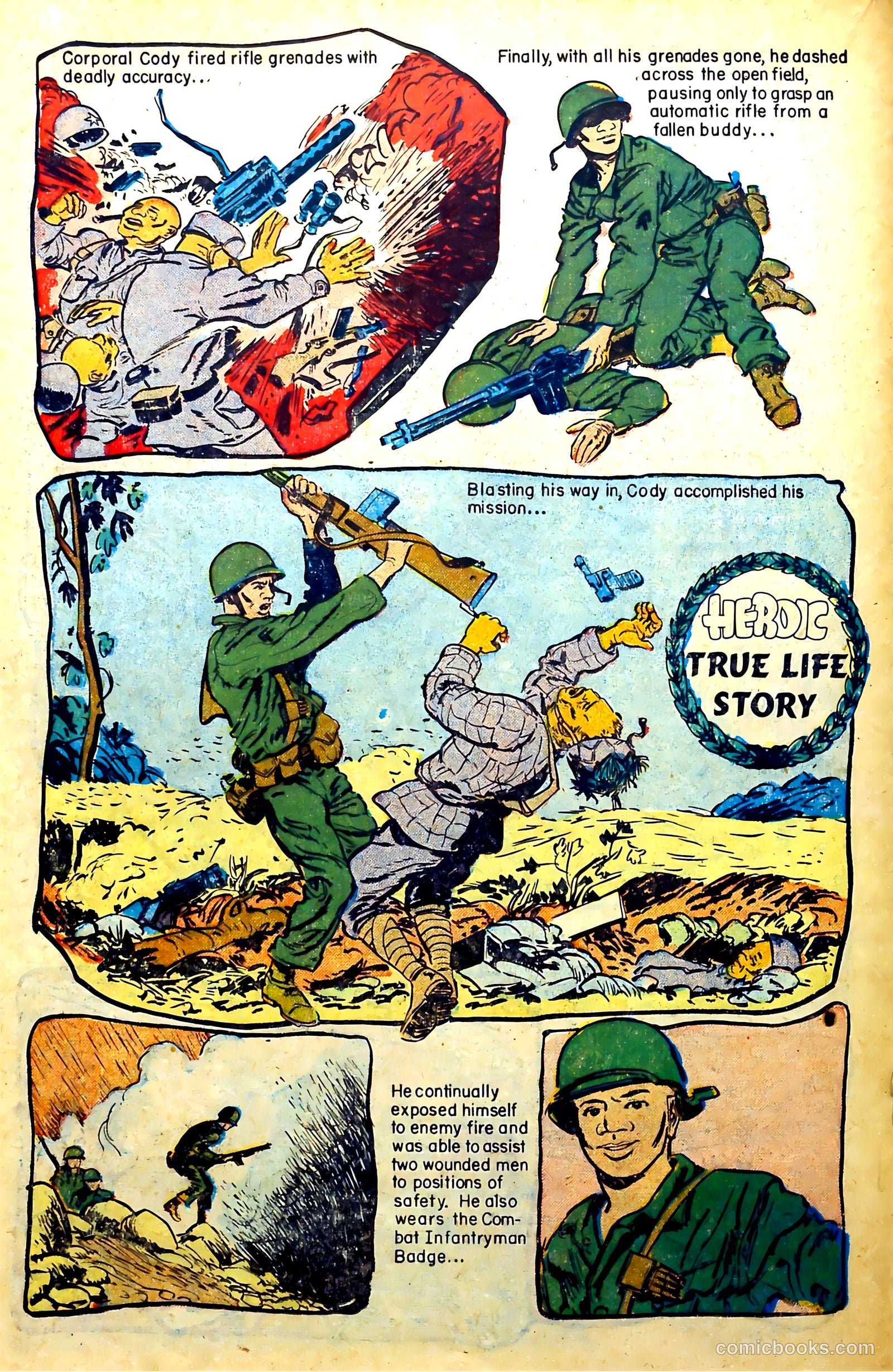 New Heroic Comics #88 (1953) — page 18 of 36