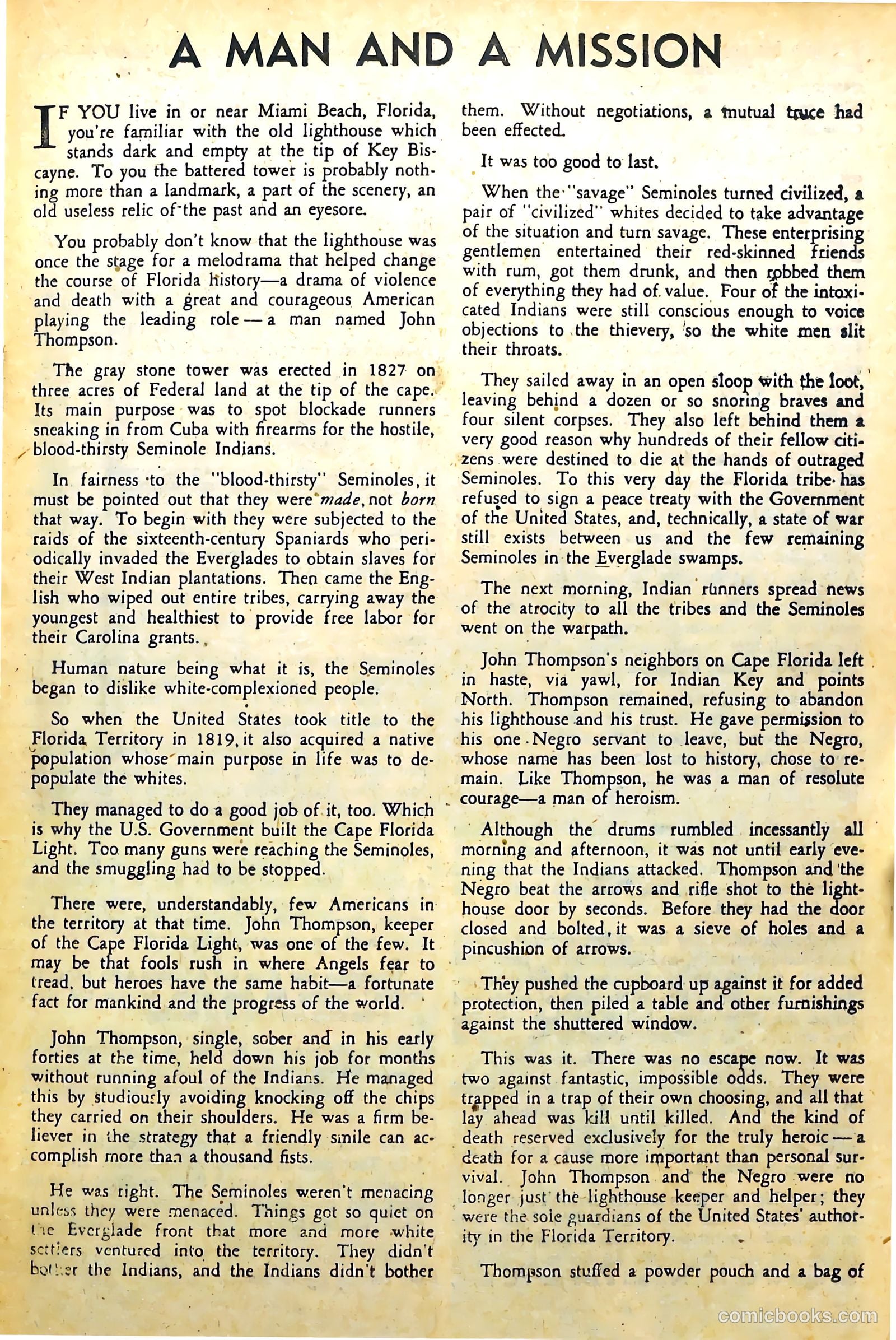 New Heroic Comics #88 (1953) — page 19 of 36