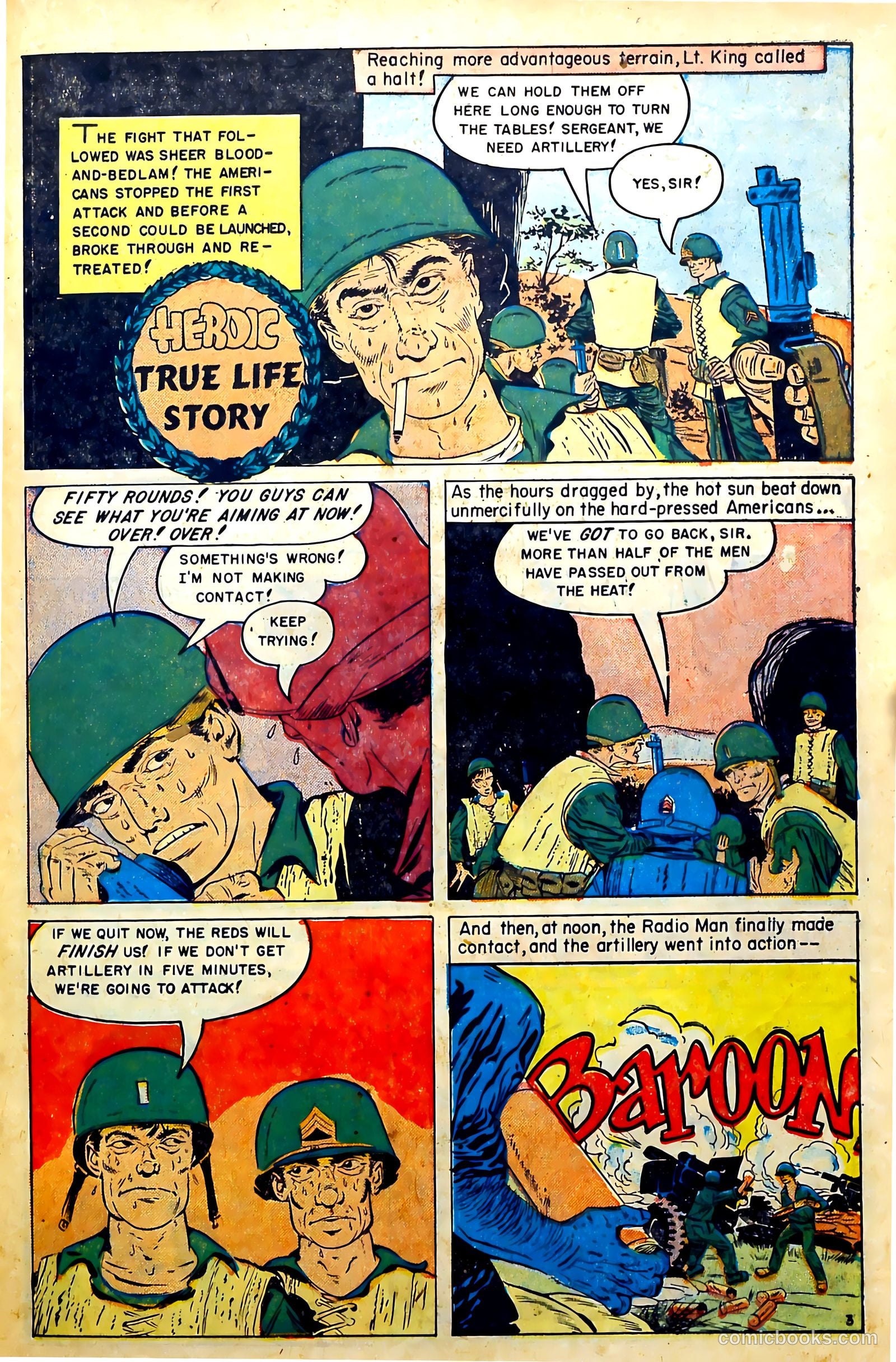 New Heroic Comics #88 (1953) — page 23 of 36