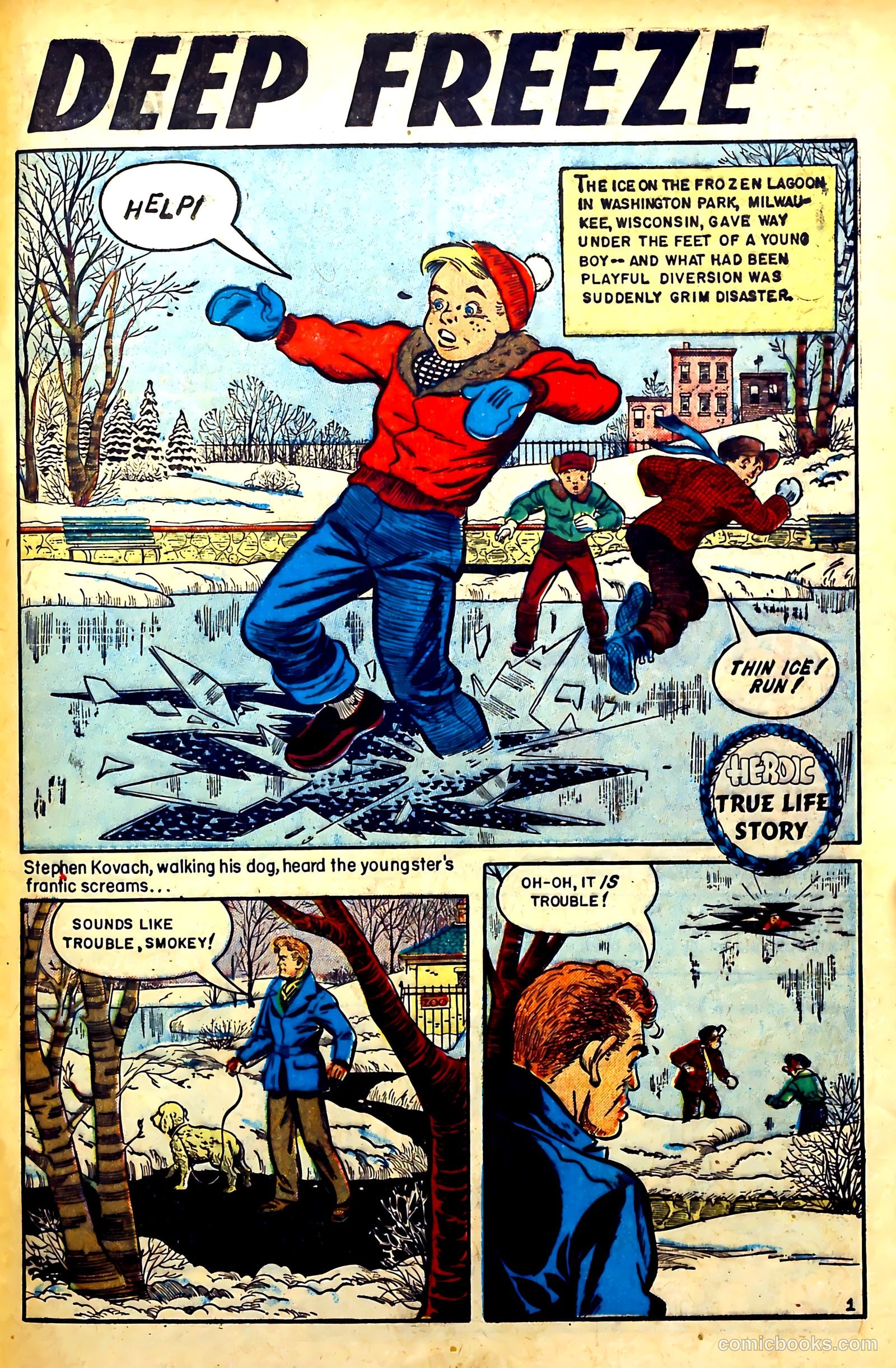 New Heroic Comics #88 (1953) — page 29 of 36
