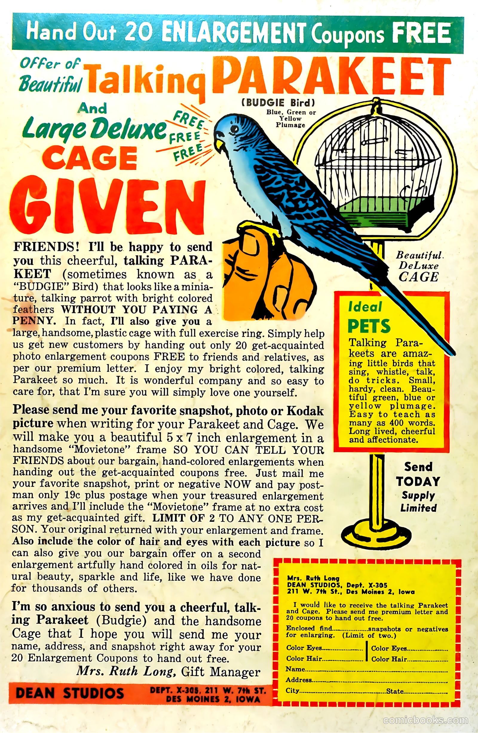 New Heroic Comics #88 (1953) — page 36 of 36