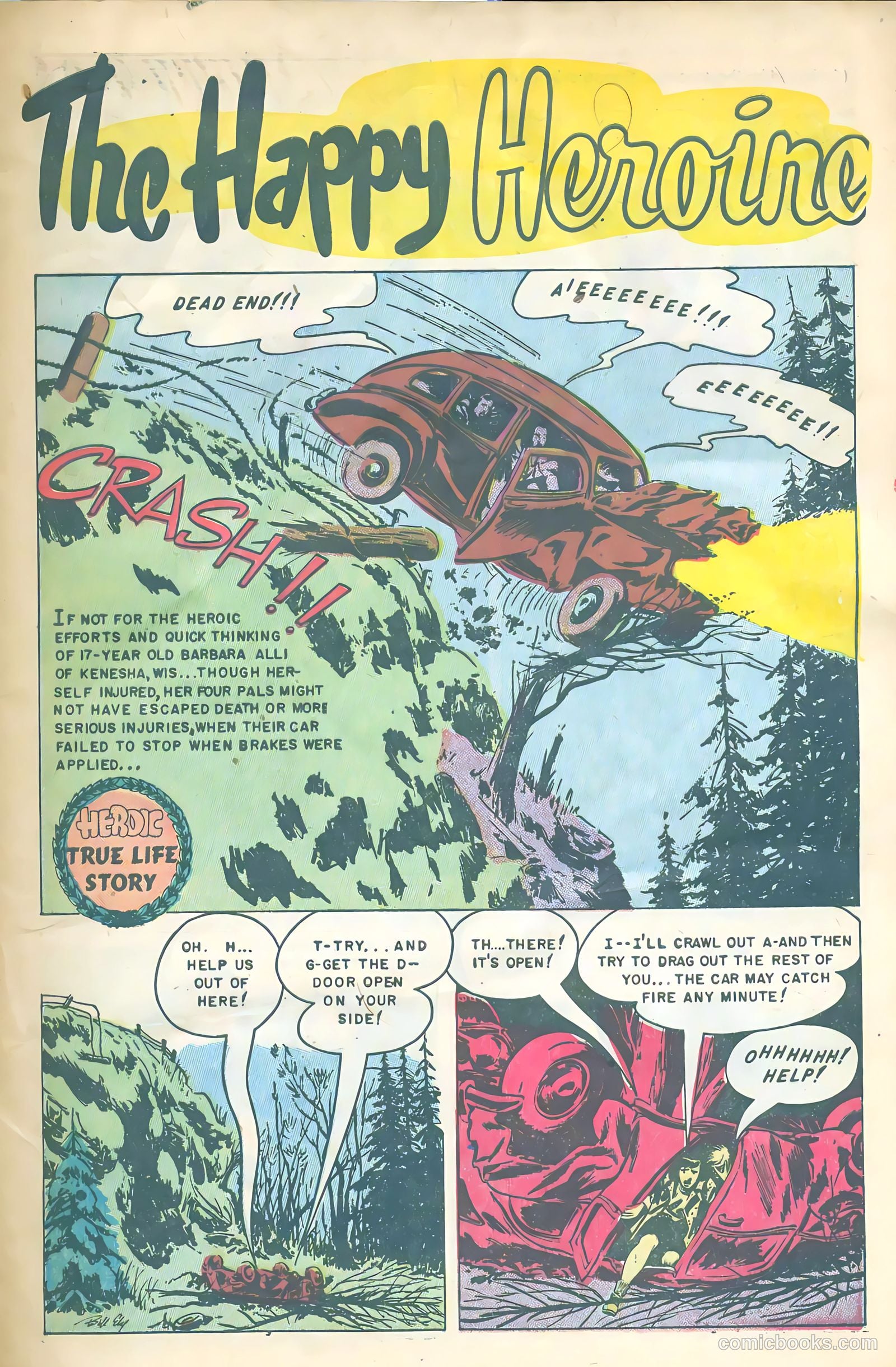 New Heroic Comics #90 (1954) — page 5 of 36