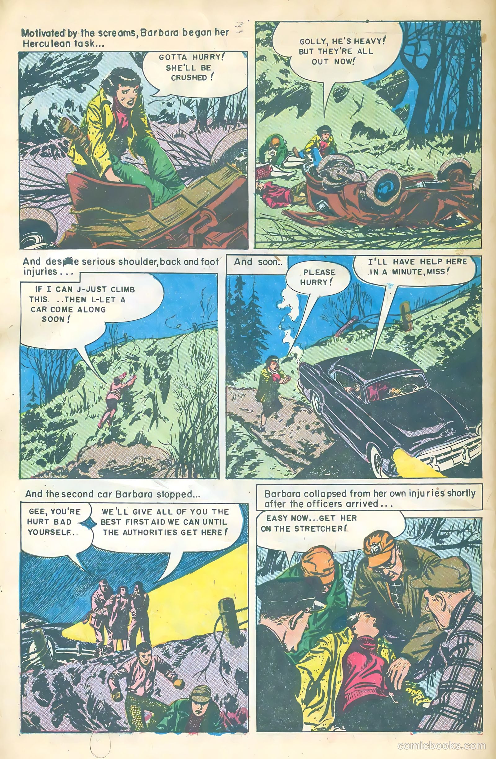 New Heroic Comics #90 (1954) — page 6 of 36