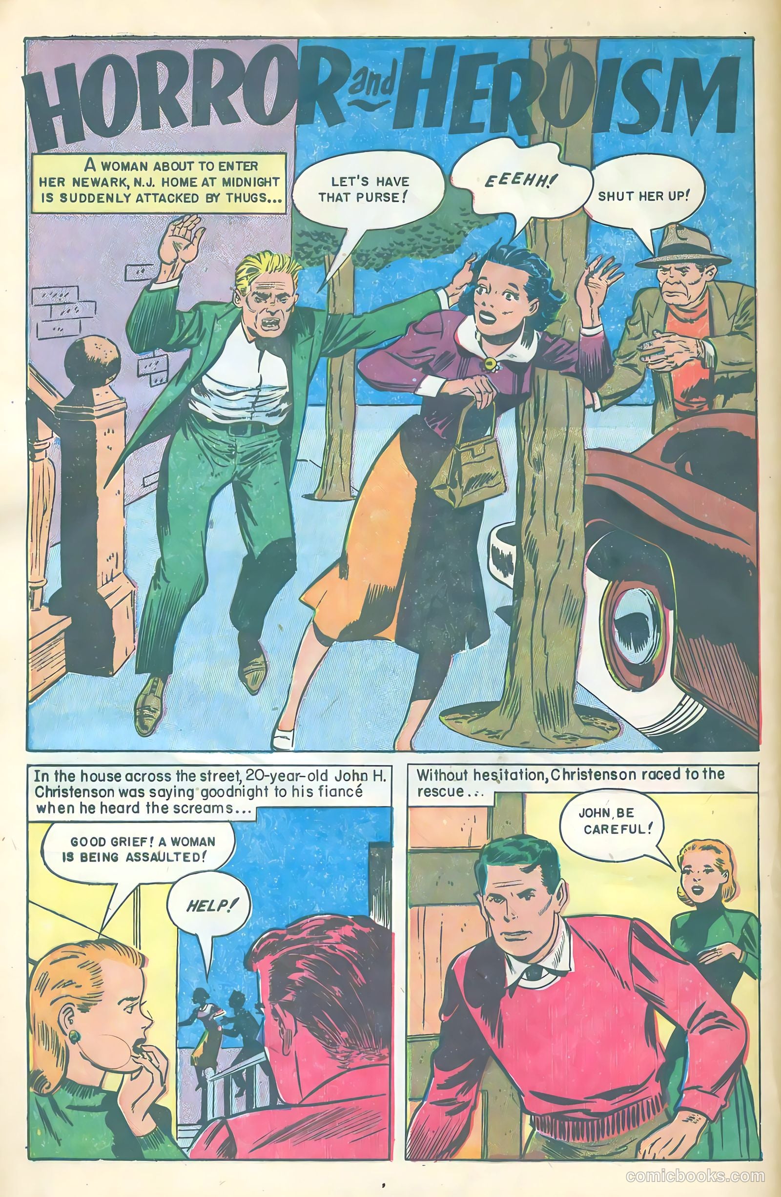 New Heroic Comics #90 (1954) — page 8 of 36