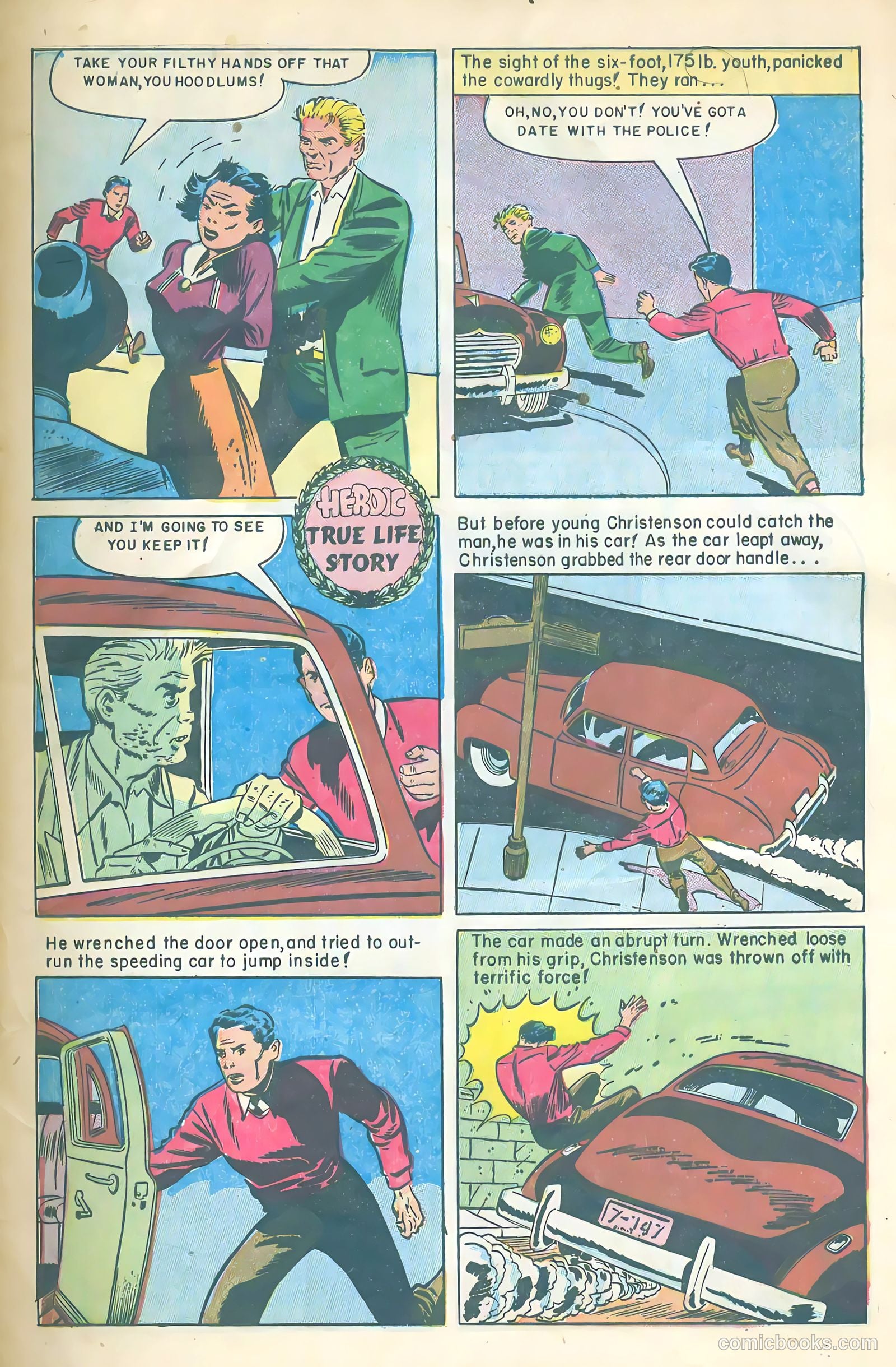 New Heroic Comics #90 (1954) — page 9 of 36