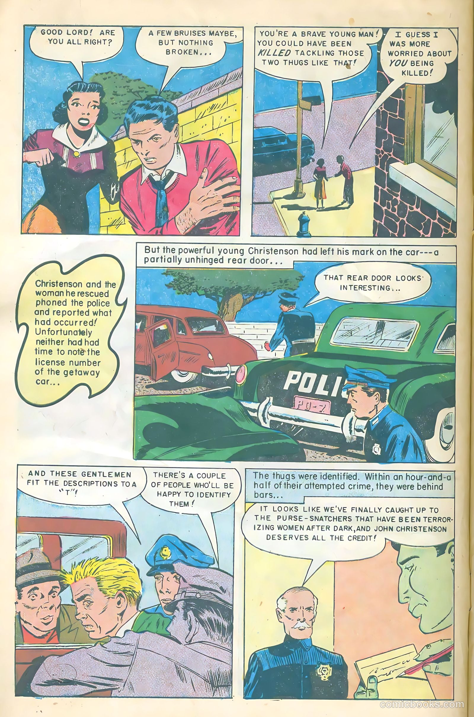 New Heroic Comics #90 (1954) — page 10 of 36
