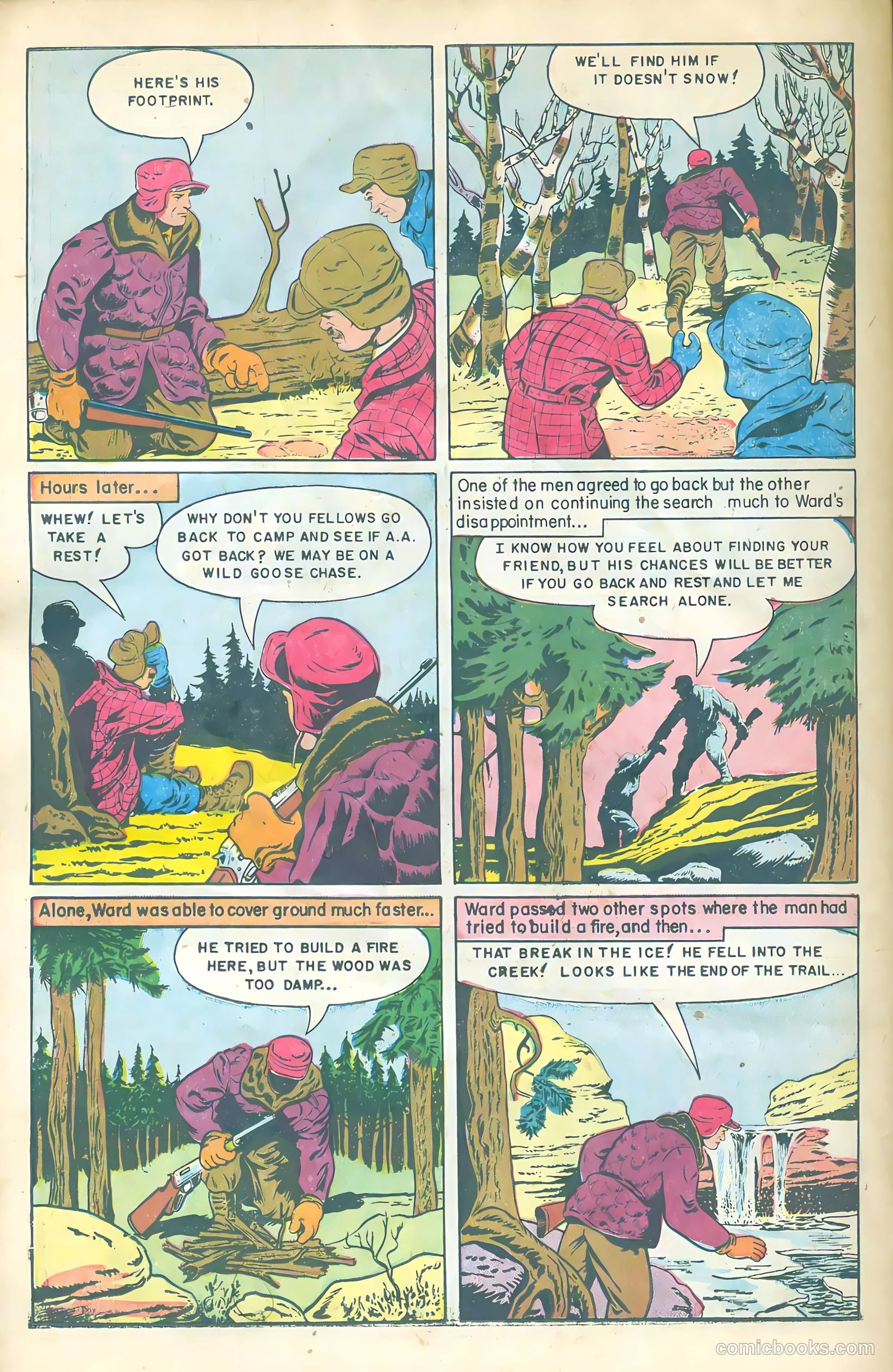 New Heroic Comics #90 (1954) — page 14 of 36