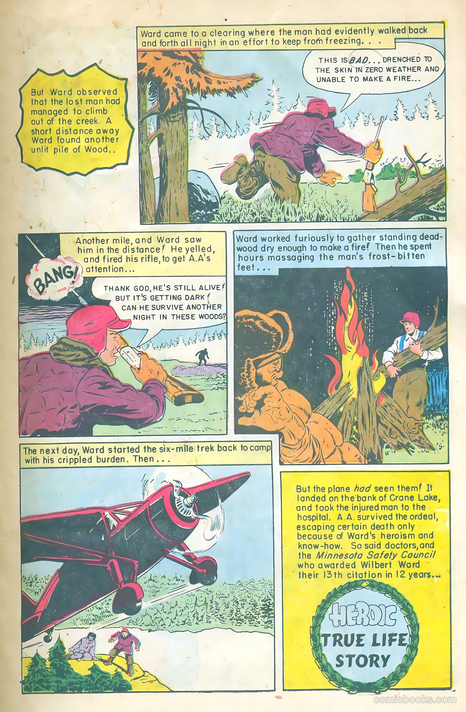 New Heroic Comics #90 (1954) — page 15 of 36