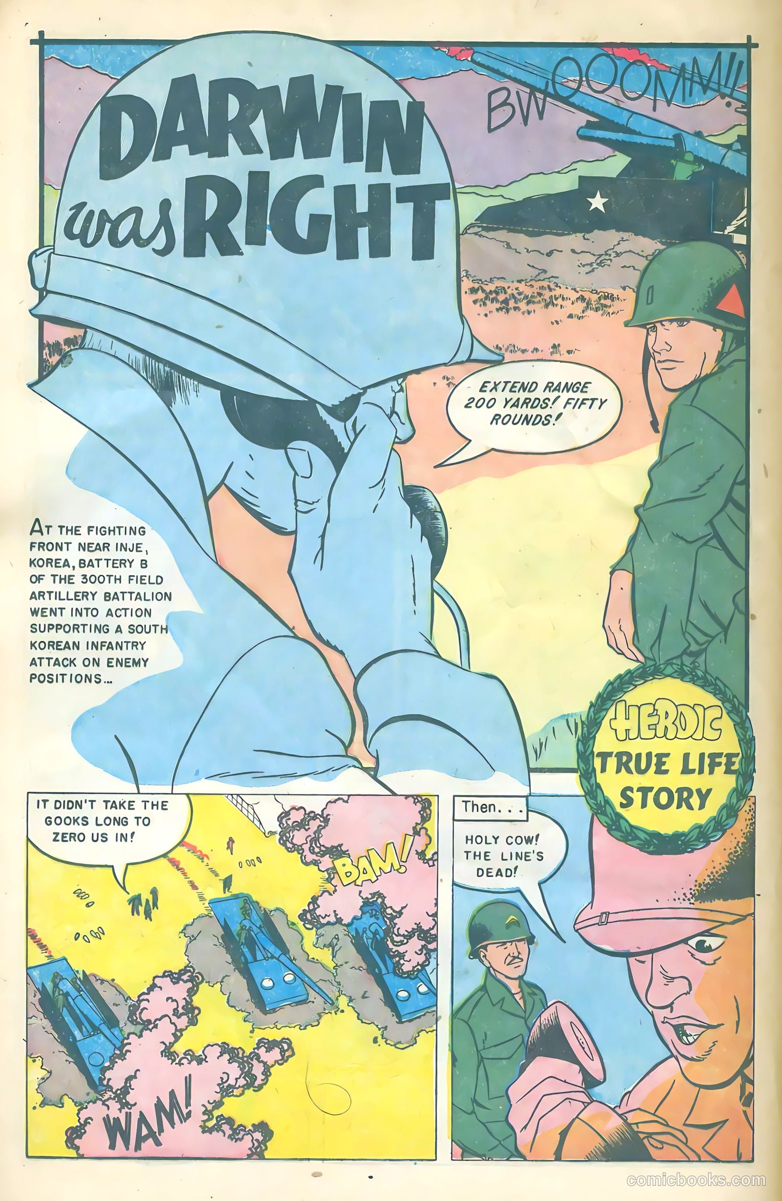 New Heroic Comics #90 (1954) — page 16 of 36