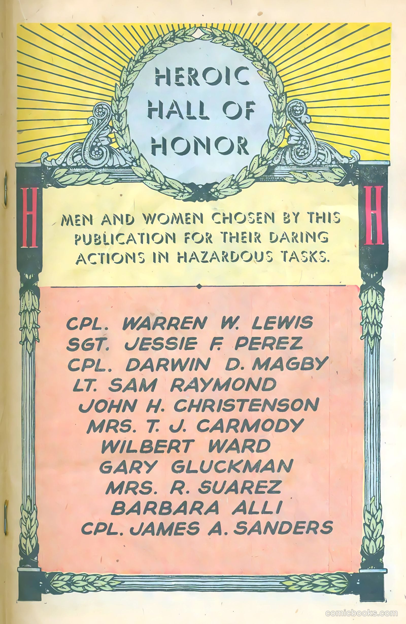 New Heroic Comics #90 (1954) — page 19 of 36