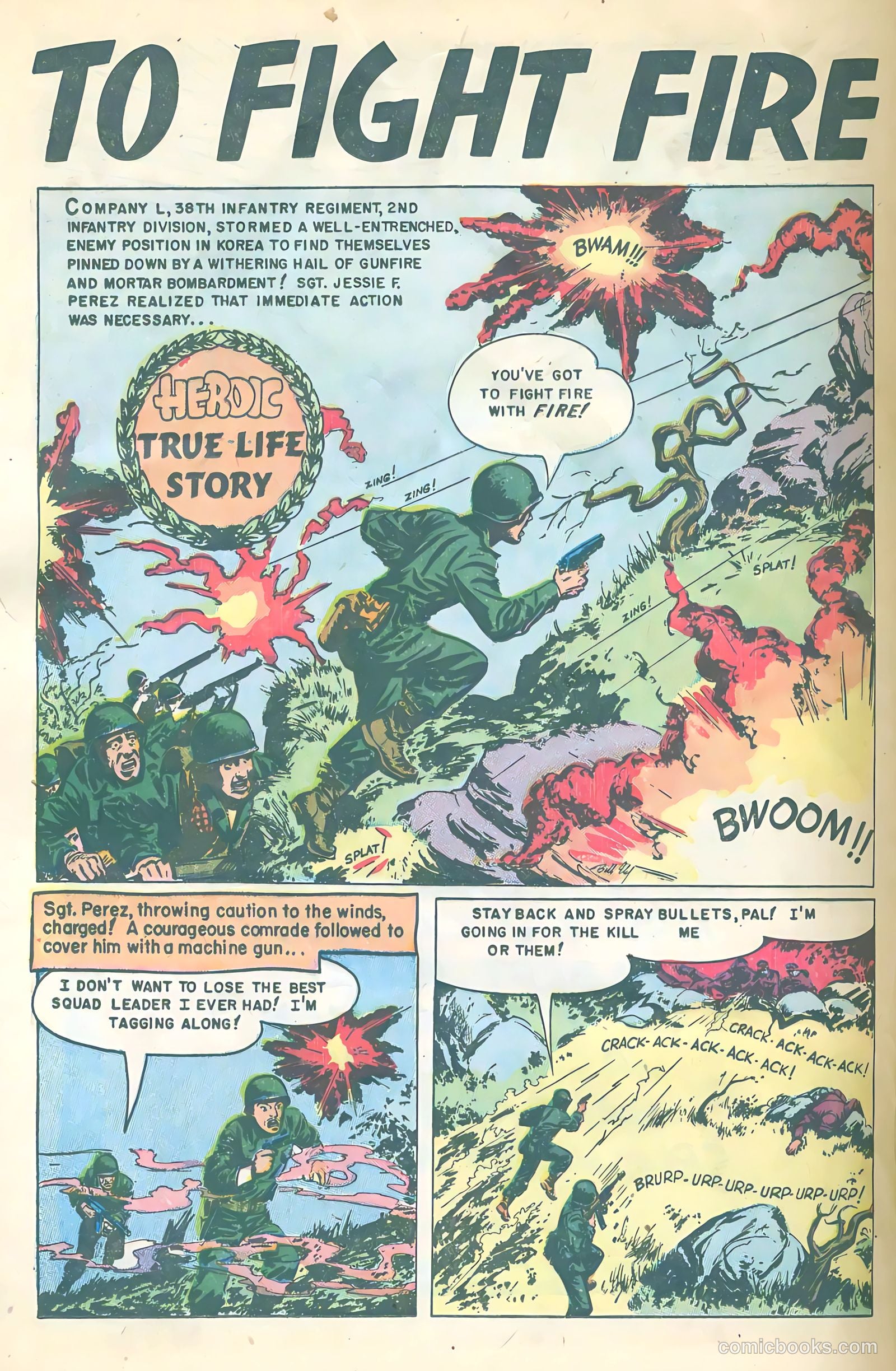 New Heroic Comics #90 (1954) — page 20 of 36