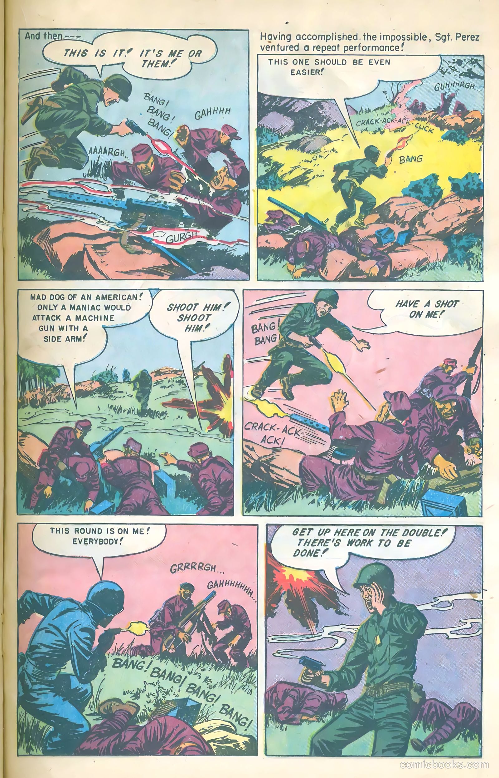 New Heroic Comics #90 (1954) — page 21 of 36