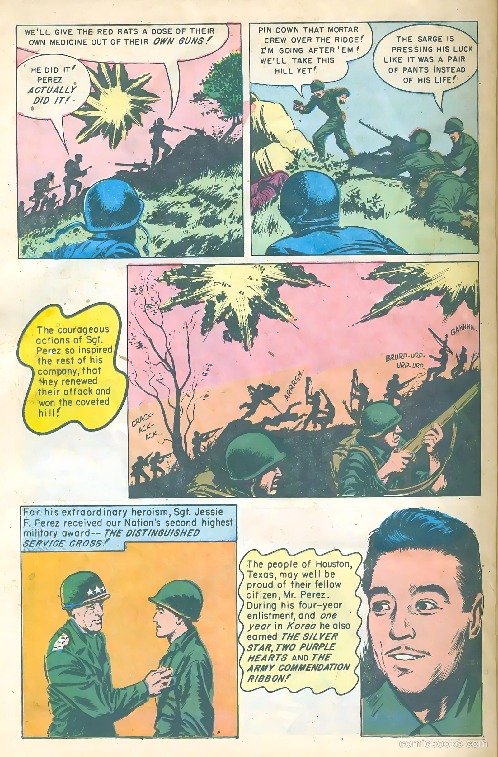 New Heroic Comics #90 (1954) — page 22 of 36