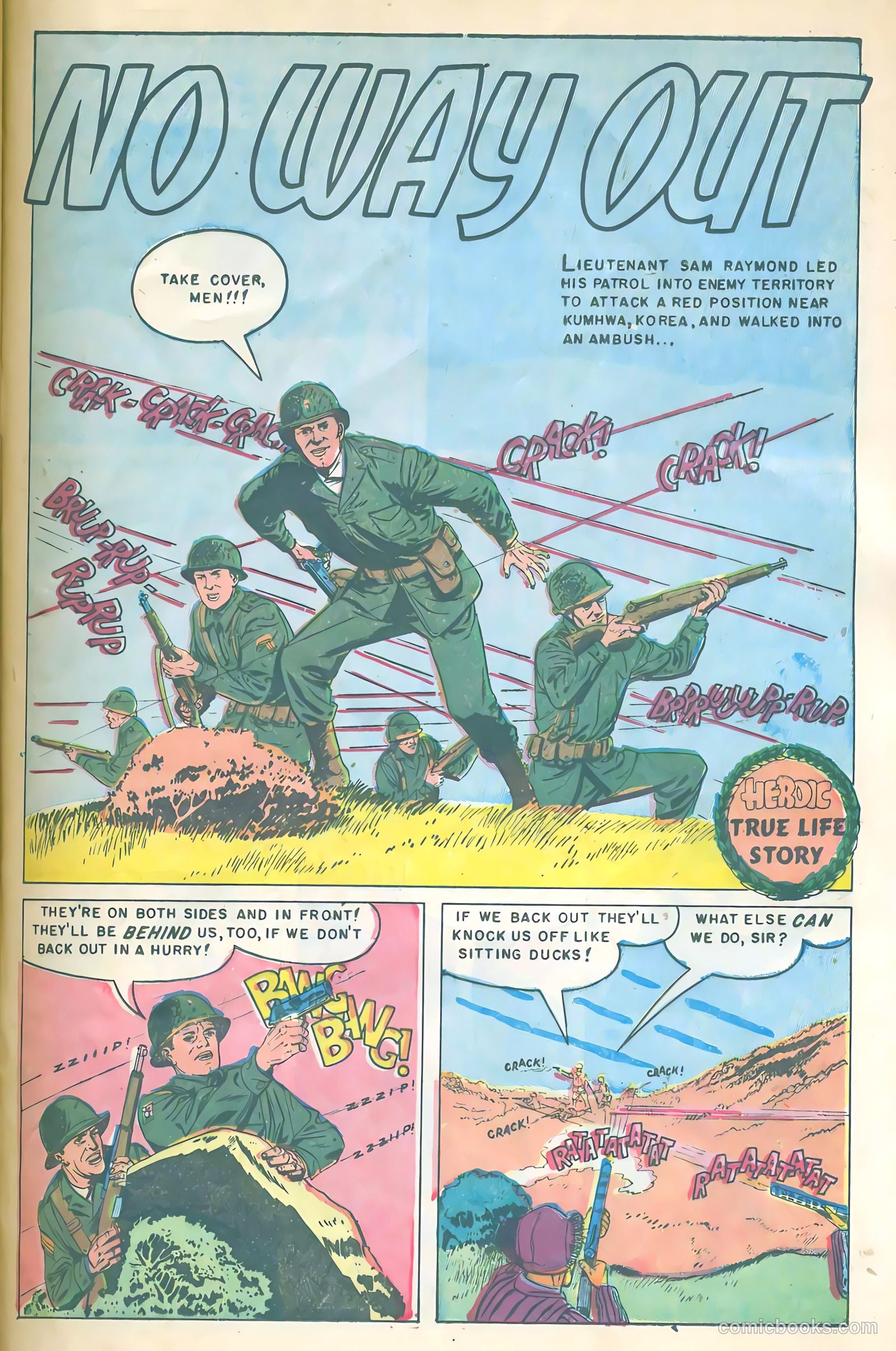 New Heroic Comics #90 (1954) — page 25 of 36