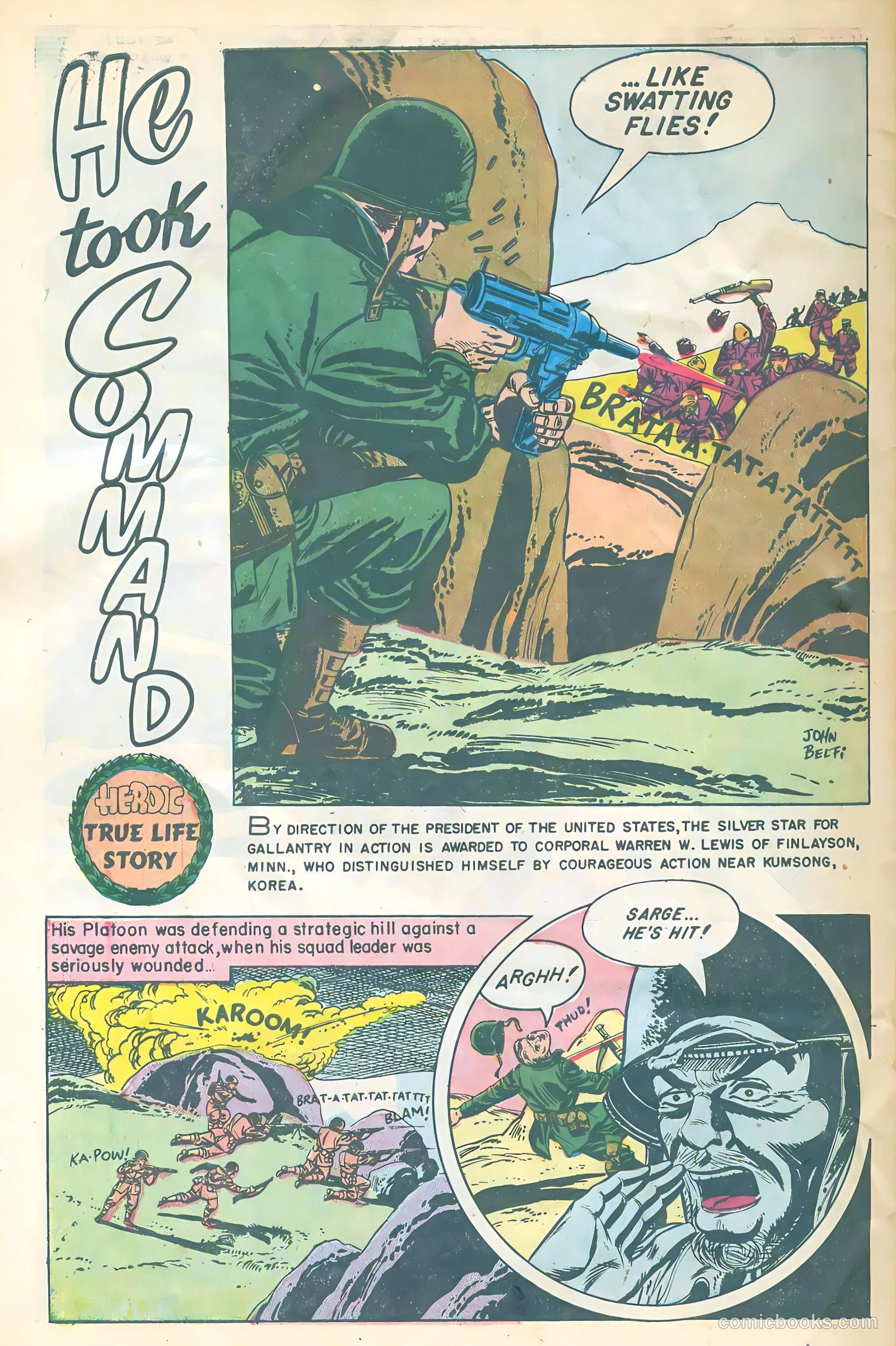 New Heroic Comics #90 (1954) — page 30 of 36