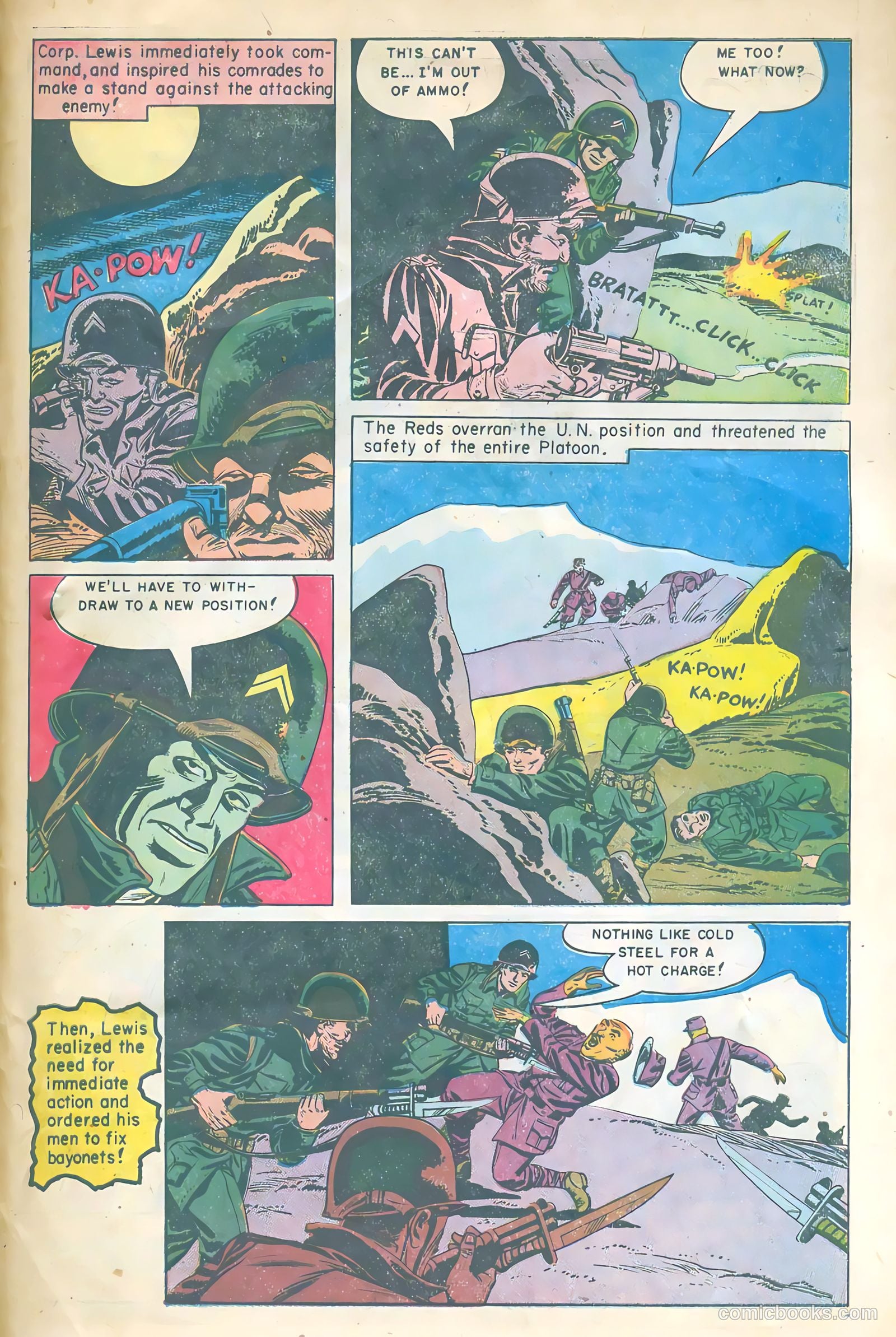 New Heroic Comics #90 (1954) — page 31 of 36